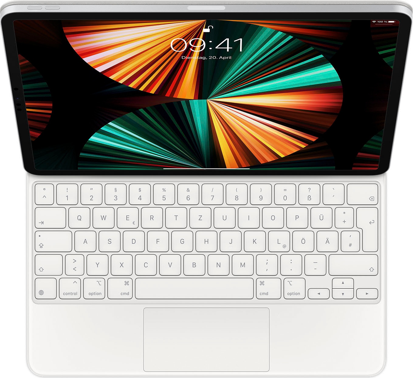 Apple Tablet-Tastatur »Magic Keyboard für iPad Pro 12.9" (5. Generation)«, (USB-Anschluss)