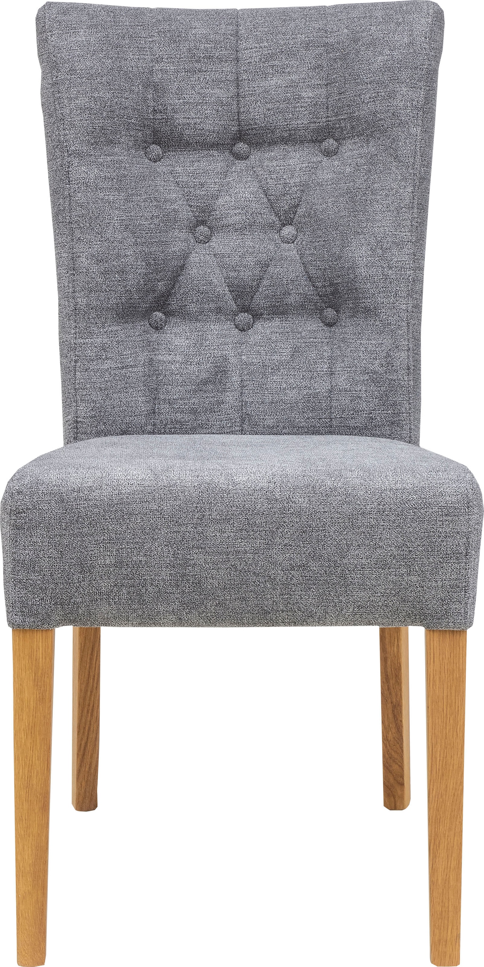 Home affaire Polsterstuhl »Queen«, (Set), 2 St., Feinstruktur, Esszimmerstuhl mit Knopfheftung, 2er, 4er oder 6er-Set