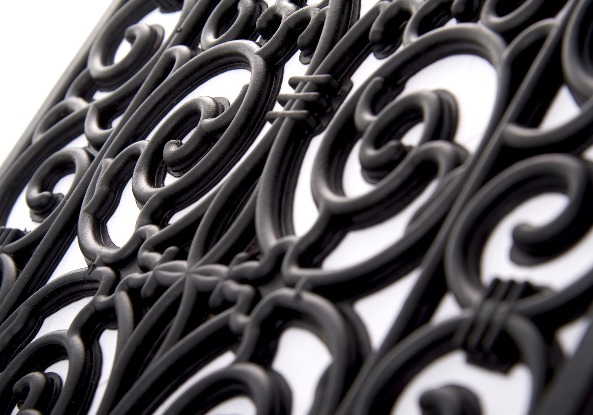 HANSE Home Fußmatte »Ornaments, Türmatte« rechteckig 10 mm Höhe Gummi, Schmutzfangmatte, Outdoor, Rutschfest, Innen, Gummimatte