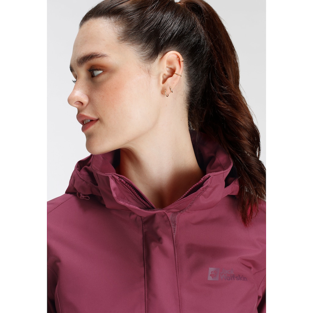 Jack Wolfskin Funktionsjacke »TOCORA JACKET WOMEN«, mit Kapuze