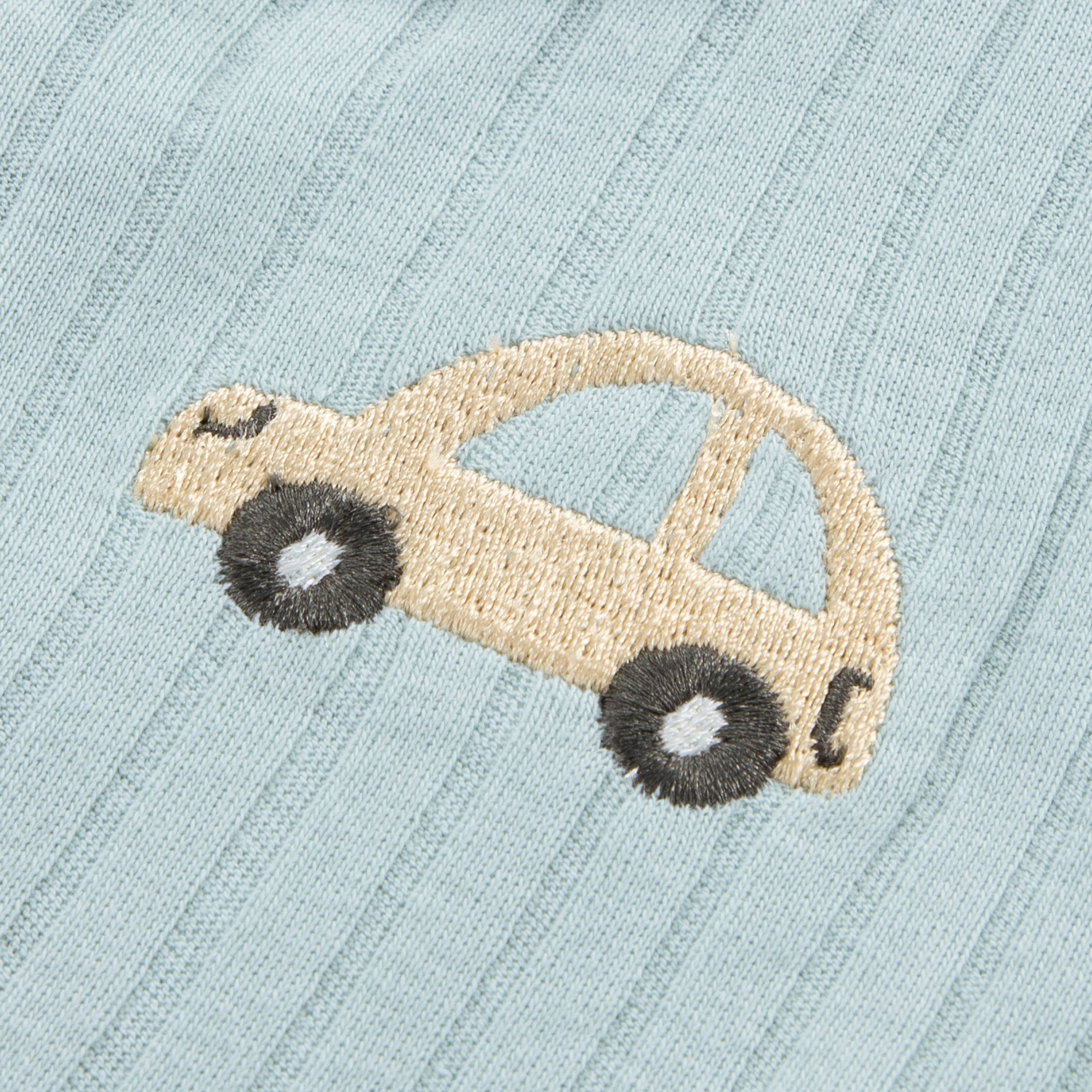 HUGGIES babywear Neugeborenen-Geschenkset »HUGB ROMPER + HAT ATTACHMENT« Set, 2 mit passendem Hut, aus Baumwolle