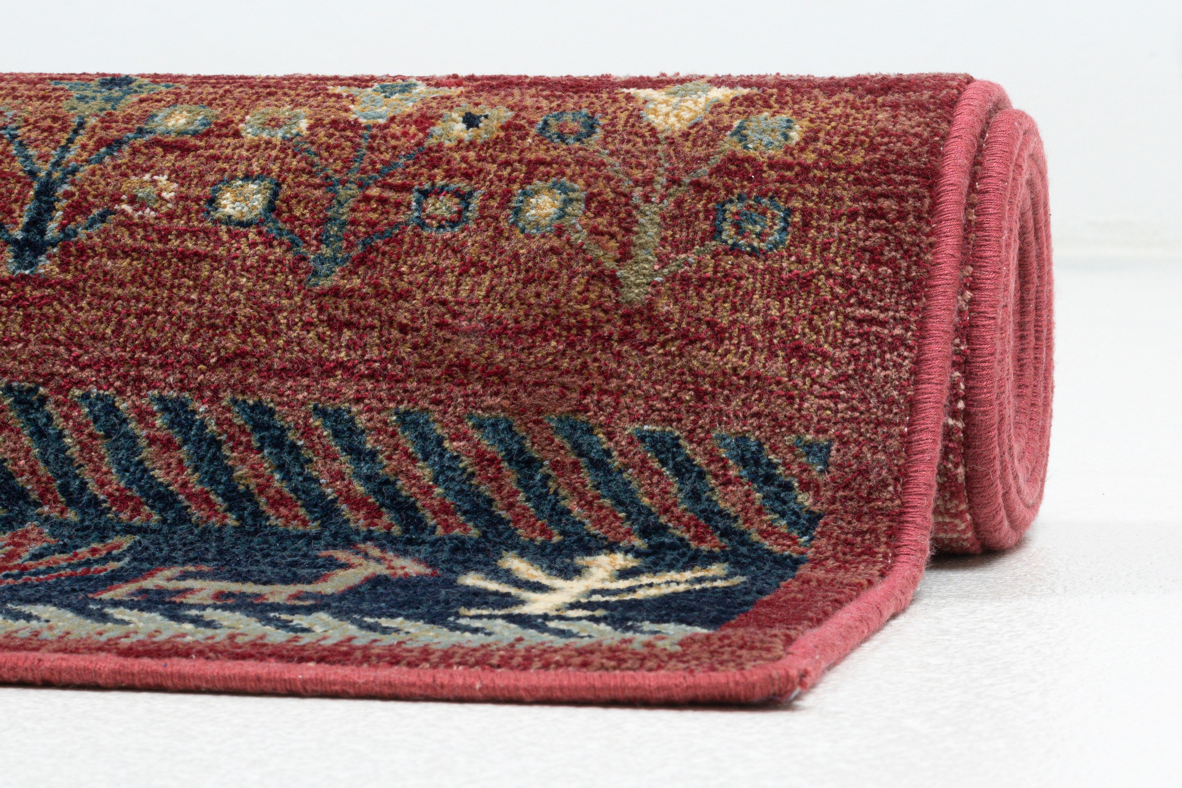 Gino Falcone Teppich »Cherina GF-131« rechteckig 8 mm Höhe Ethno Design, mit Bordüre, leichter Glanz, 100 % Viskose, Wohnzimmer