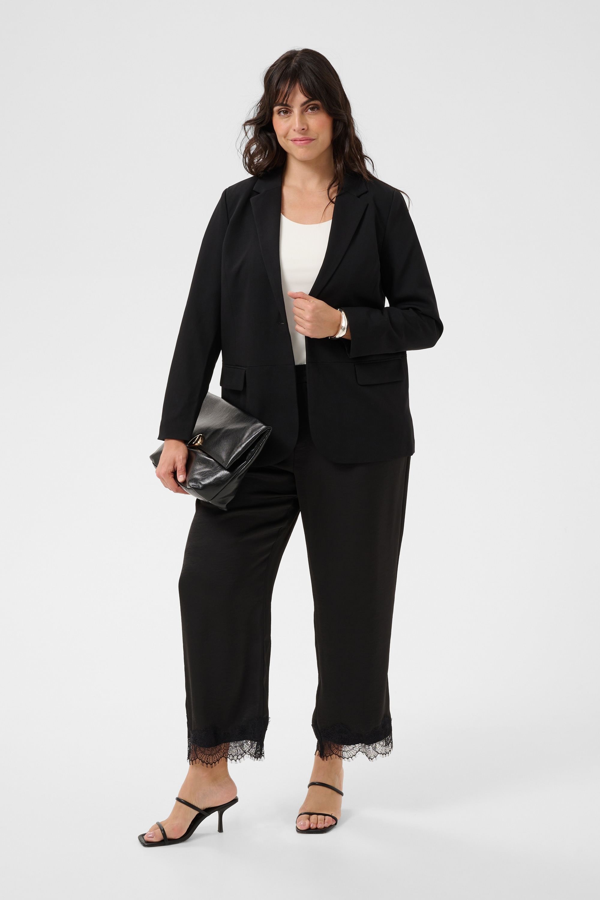 KAFFE Curve Stoffhose »Damen Casual Hose KCthilda«