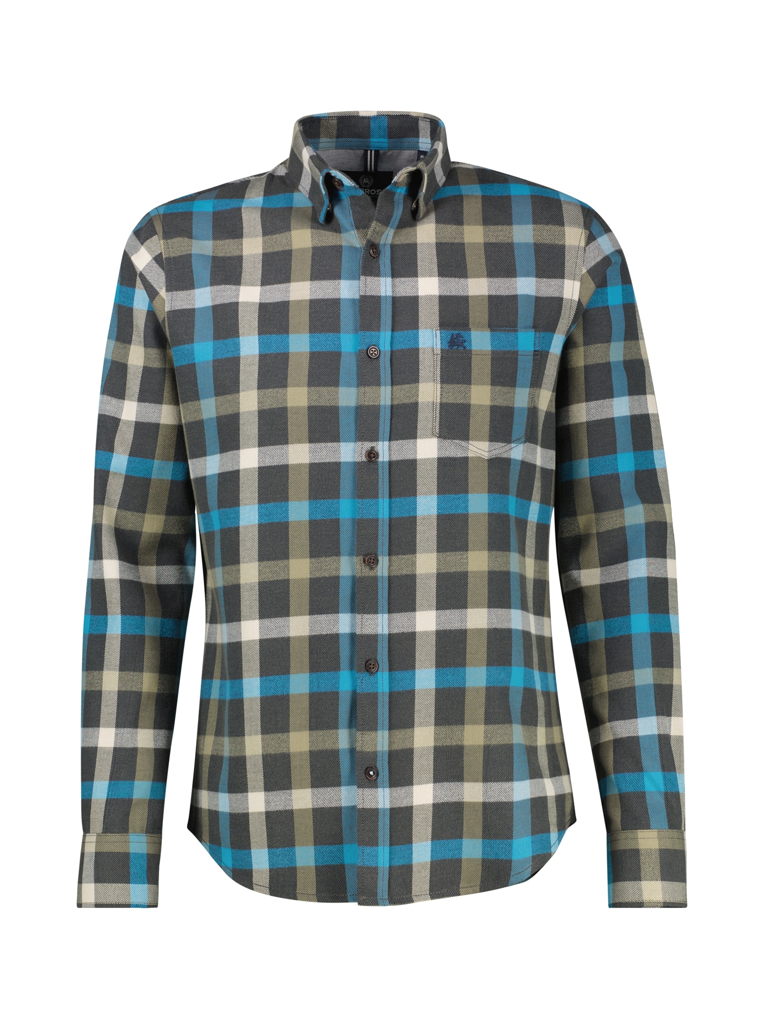 LERROS Flanellhemd »Stylisches Flannelhemd, klassisch kariert«