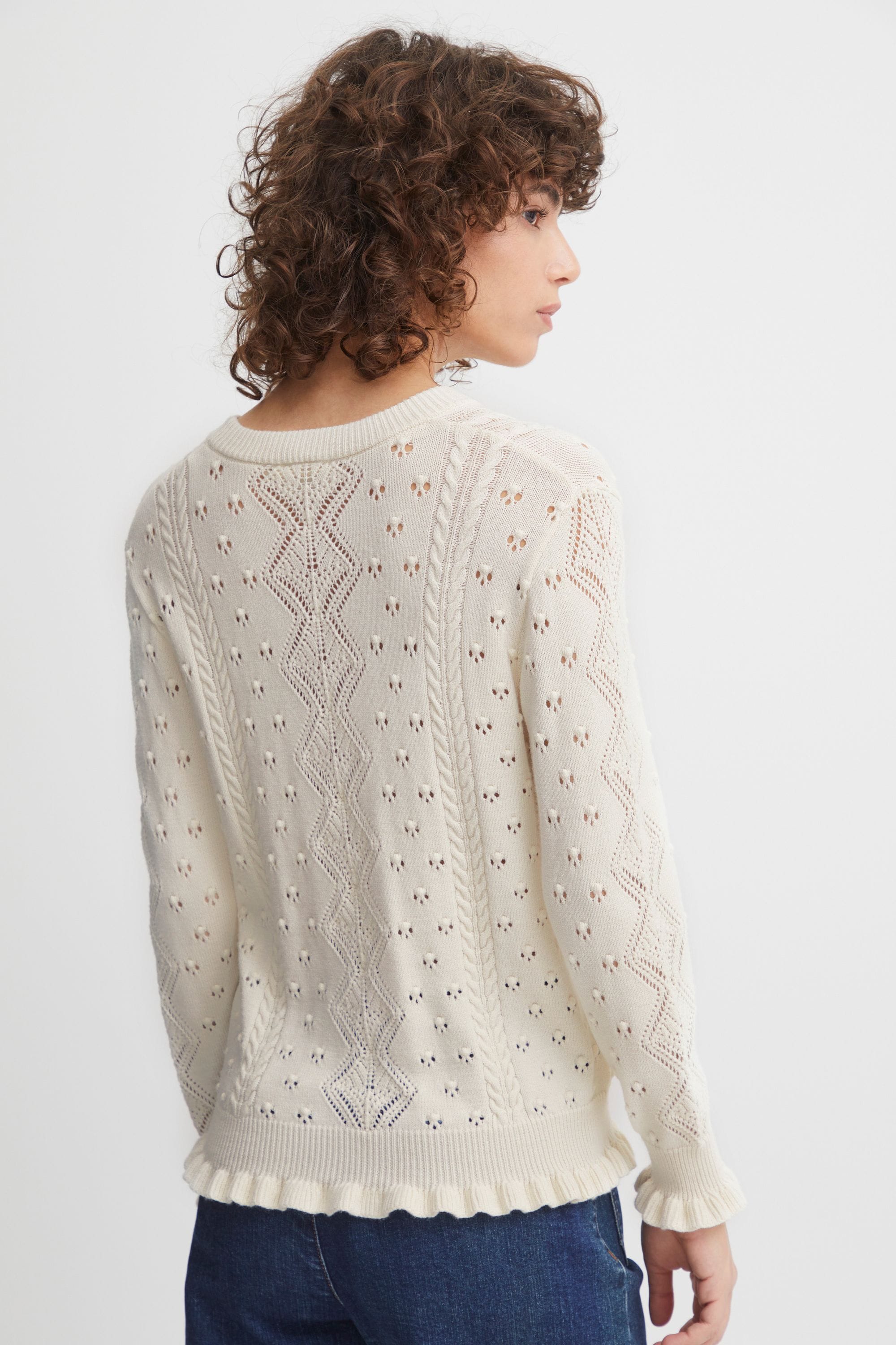 ATELIER RÊVE Strickfleece-Pullover »Strickpullover IRFanto«