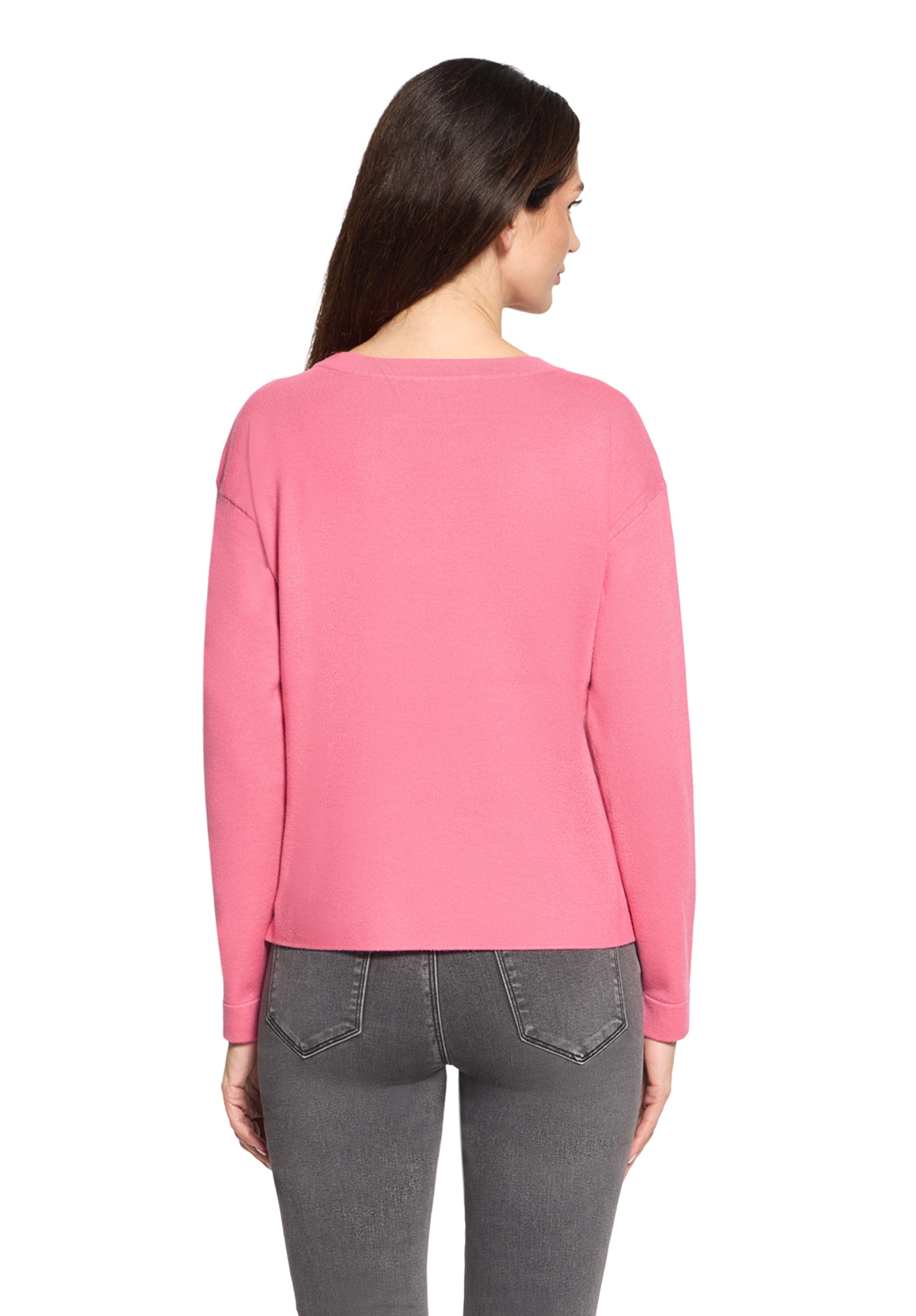 Betty Barclay Rundhalspullover »Feinstrickpullover mit Seitenschlitzen«