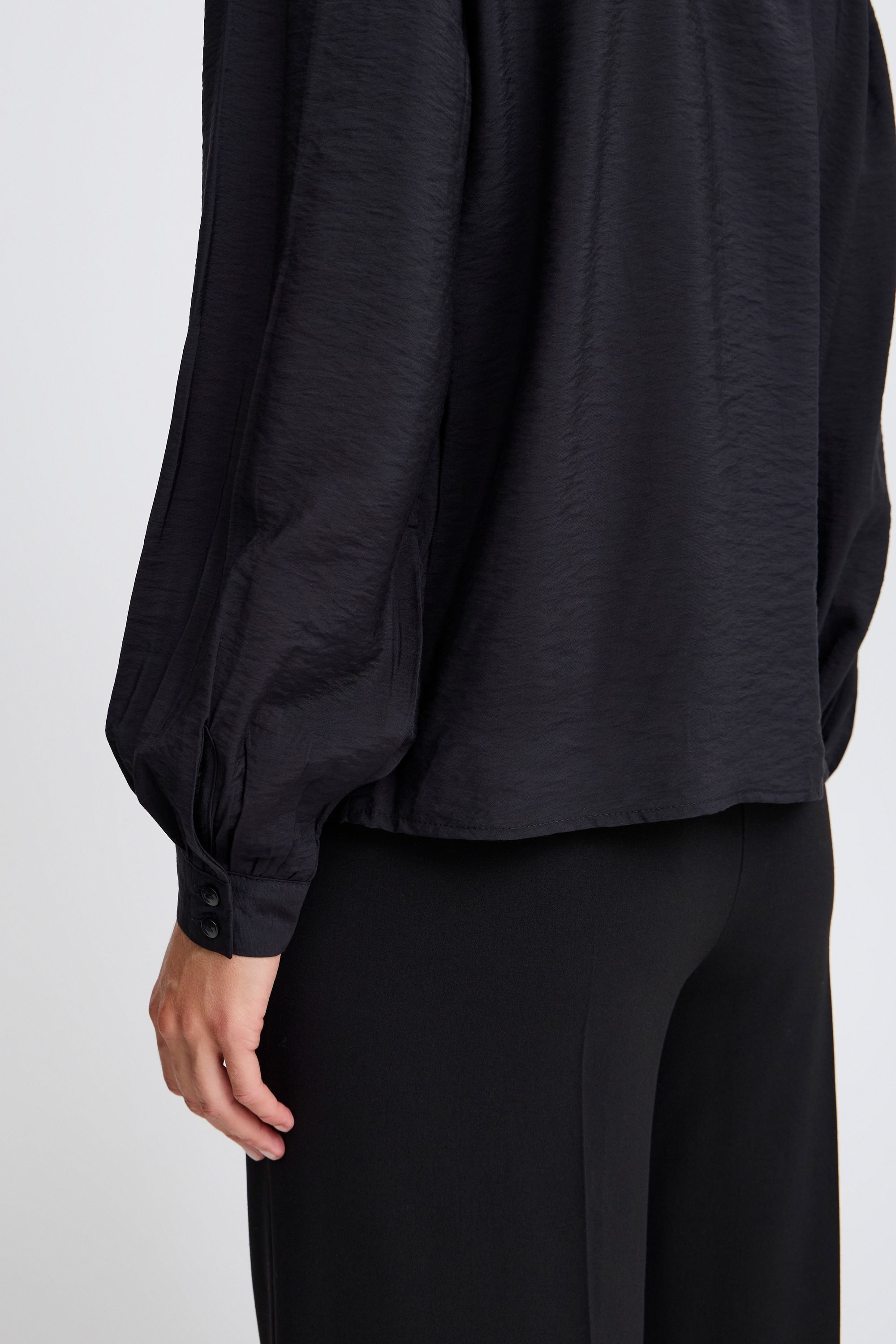 b.young Langarmbluse »Langarmbluse BYIBINE FRILL SHIRT«