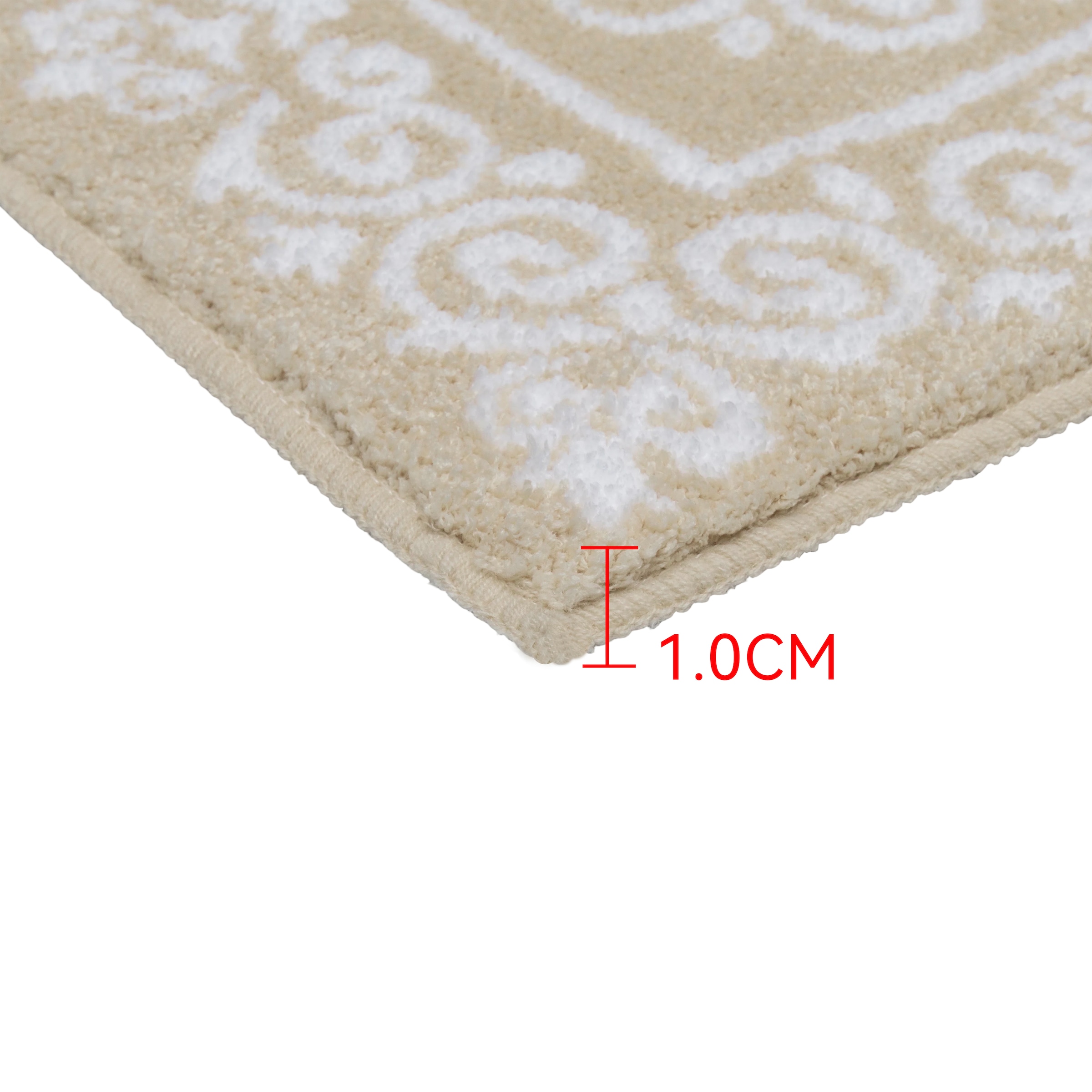 OTTO home Badematte »Dafna, Badteppich, Badvorleger, Badezimmer Teppich« Höhe 12 mm rutschhemmend beschichtet fußbodenheizungsgeeignet | schnell trocknend Orient-Optik, Vintage Design