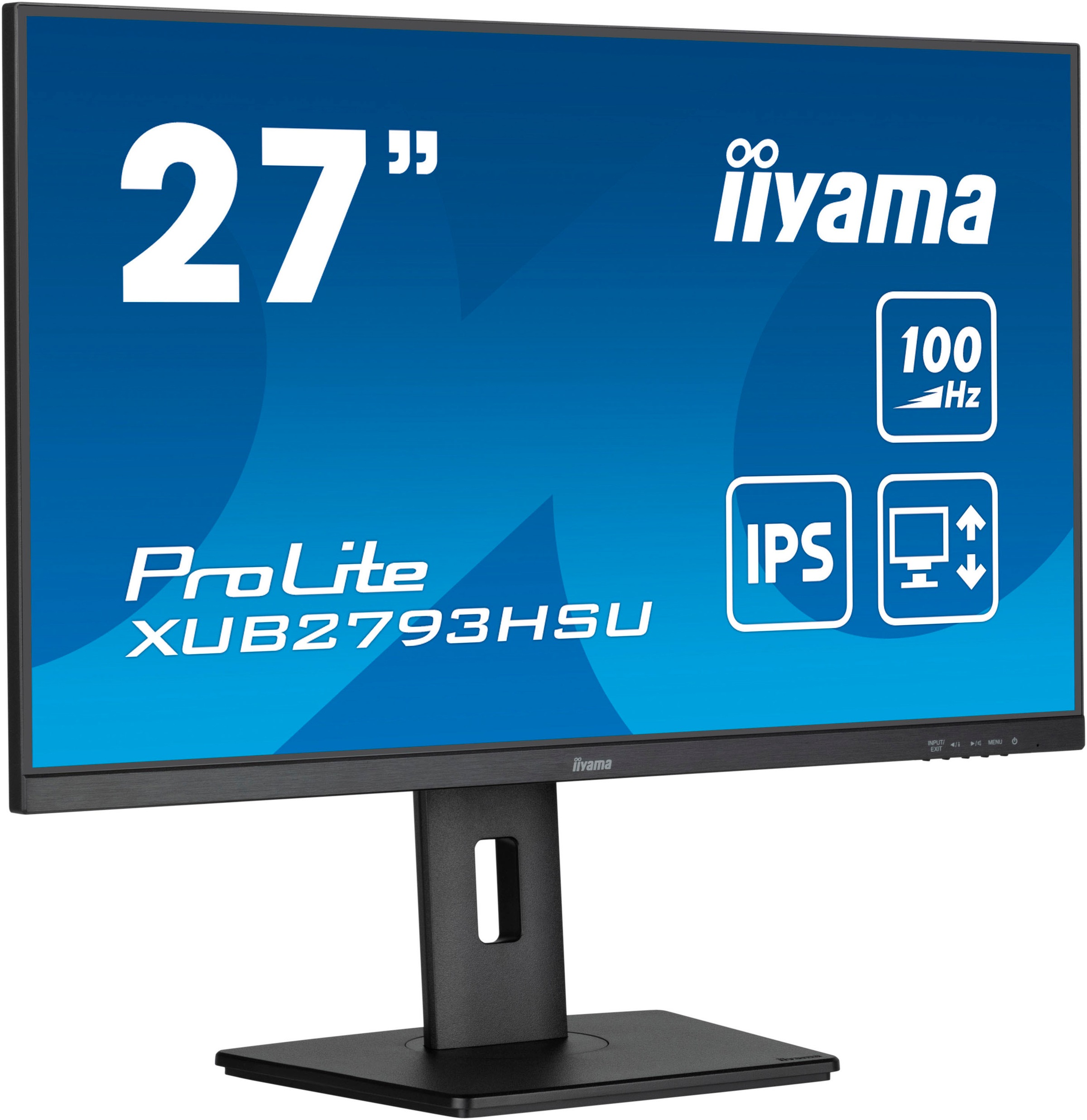 Iiyama LED-Monitor »XUB2793HSU-B6«, 69 cm/27 Zoll, 1920 x 1080 px, Full HD, 1 ms Reaktionszeit, 100 Hz