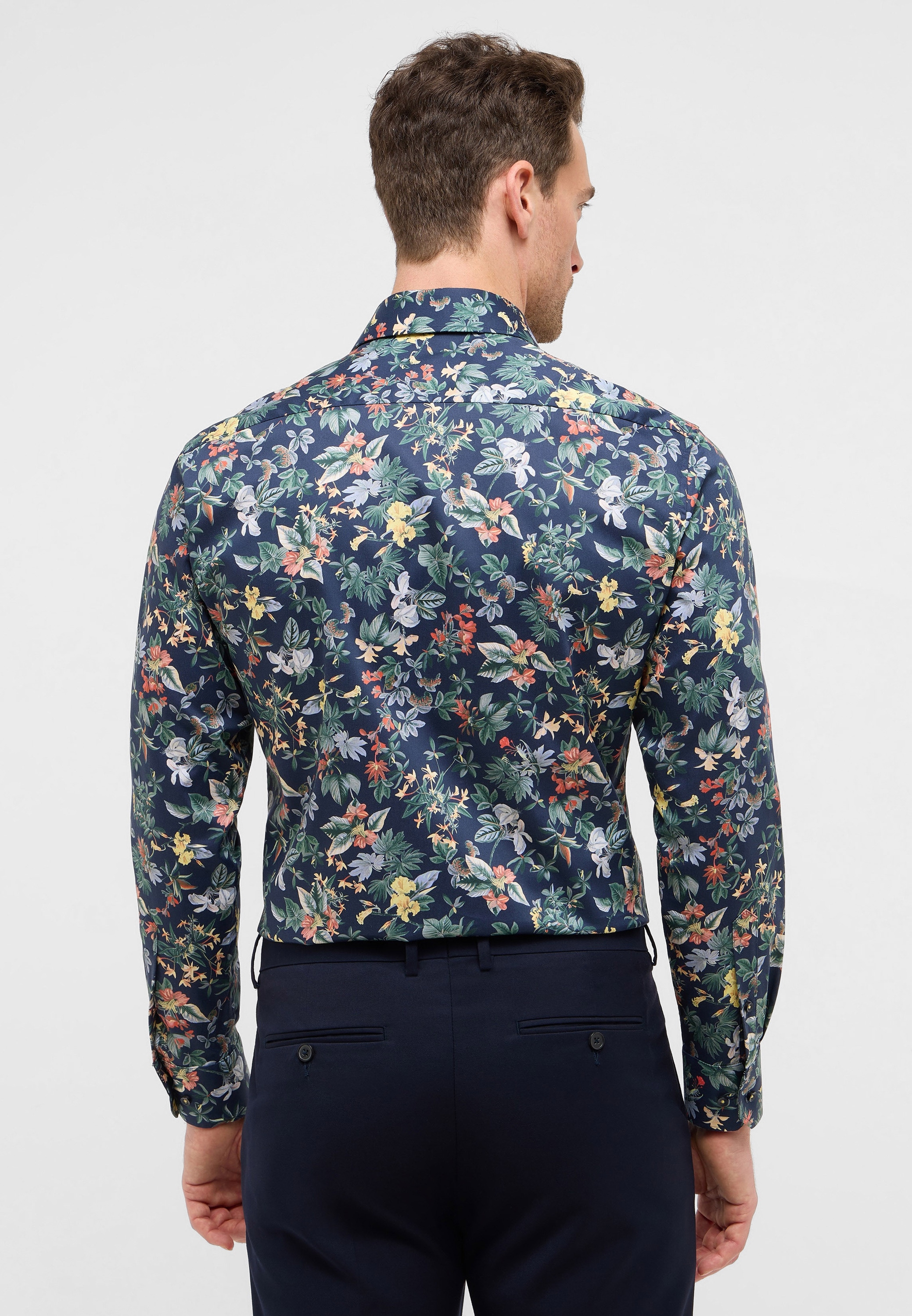 Eterna Langarmhemd »MODERN FIT« NON IRON (bügelfrei)