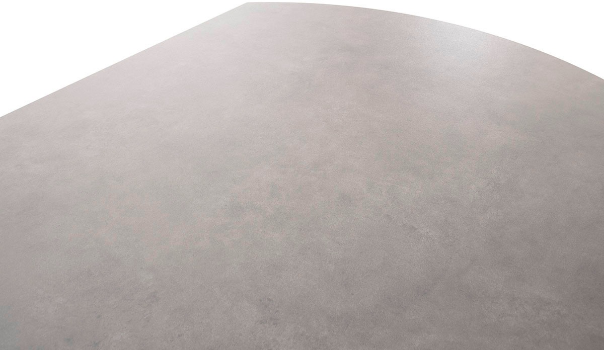 MCA furniture Esstisch »RUBIKON Vierfußtisch 90-135 cm«, (Einzelstück), Keramik, Metall, Längsseitenauszug, ausziehbar, 13 mm