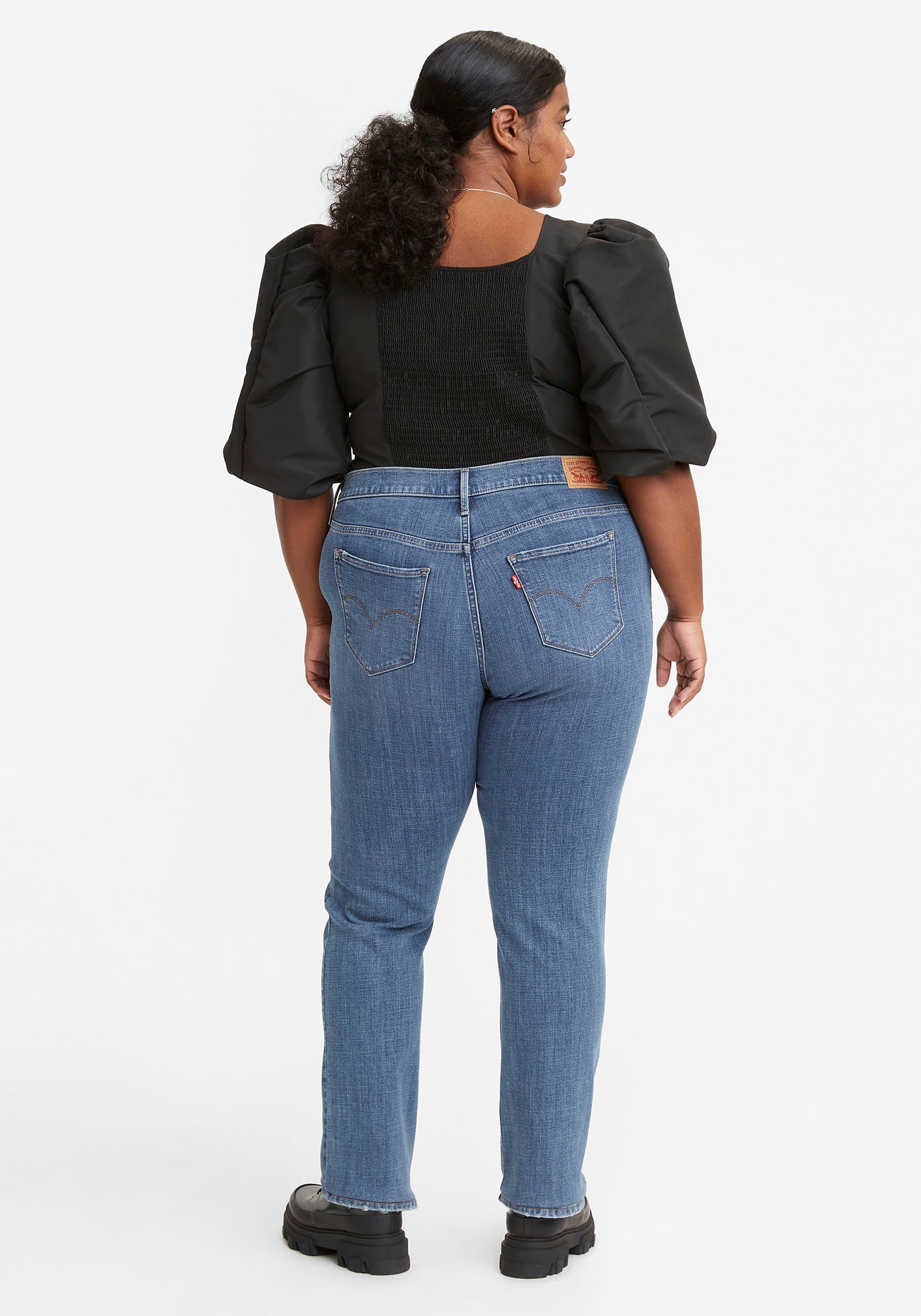 Levi's® Plus Straight-Jeans »314 Shaping Straight«, in Baumwoll-Stretch