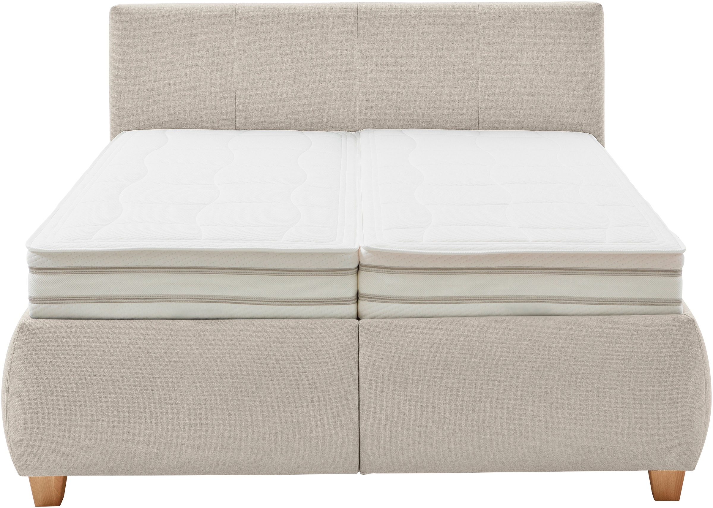 Die PlanBar Polsterbett »OC-ON20004« inkl. Matratzen u. Lattenrahmen, belastbar bis 200 Kg, 160/180x200cm