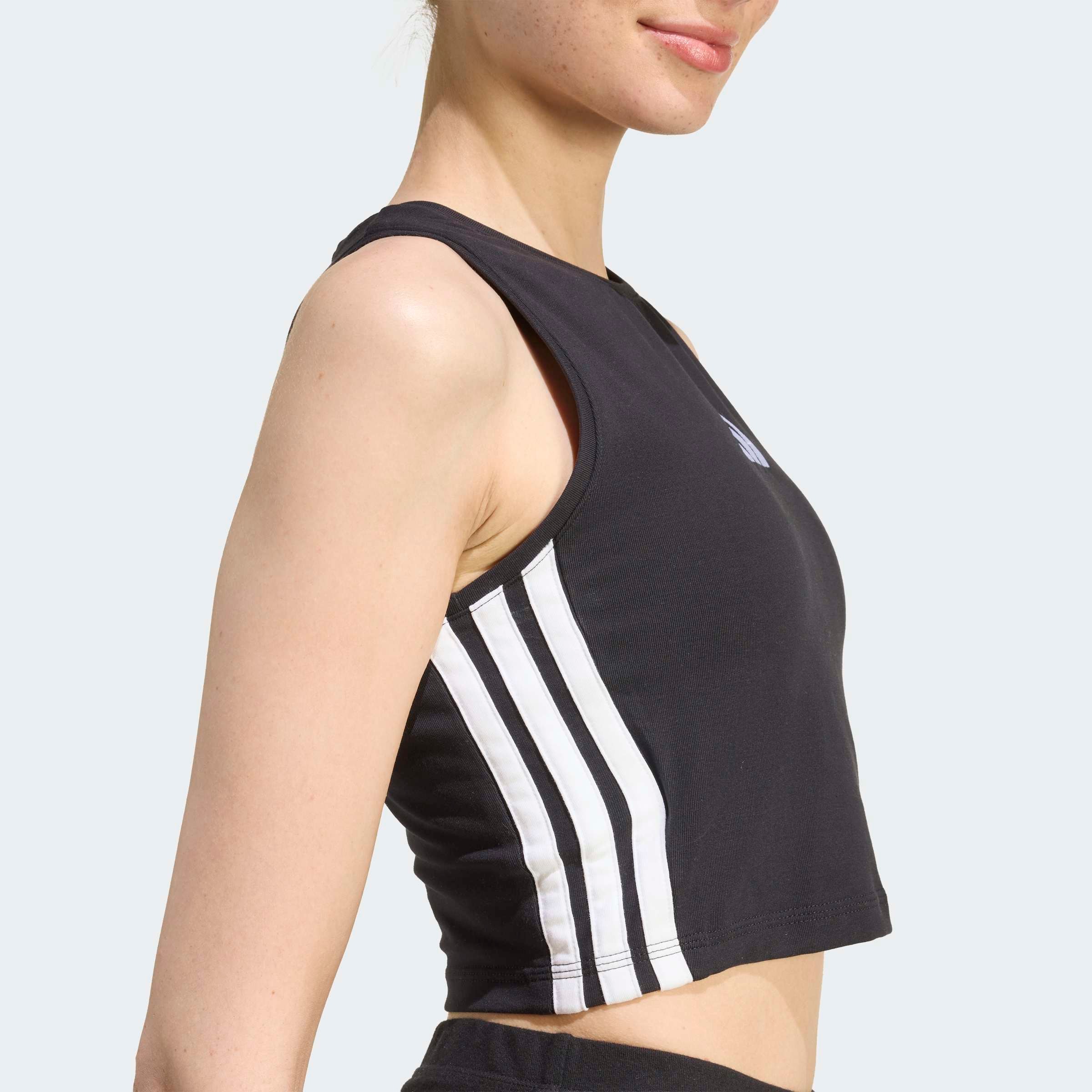 adidas Sportswear Tanktop »ESSENTIALS 3-STREIFEN GEPOLSTERTES«
