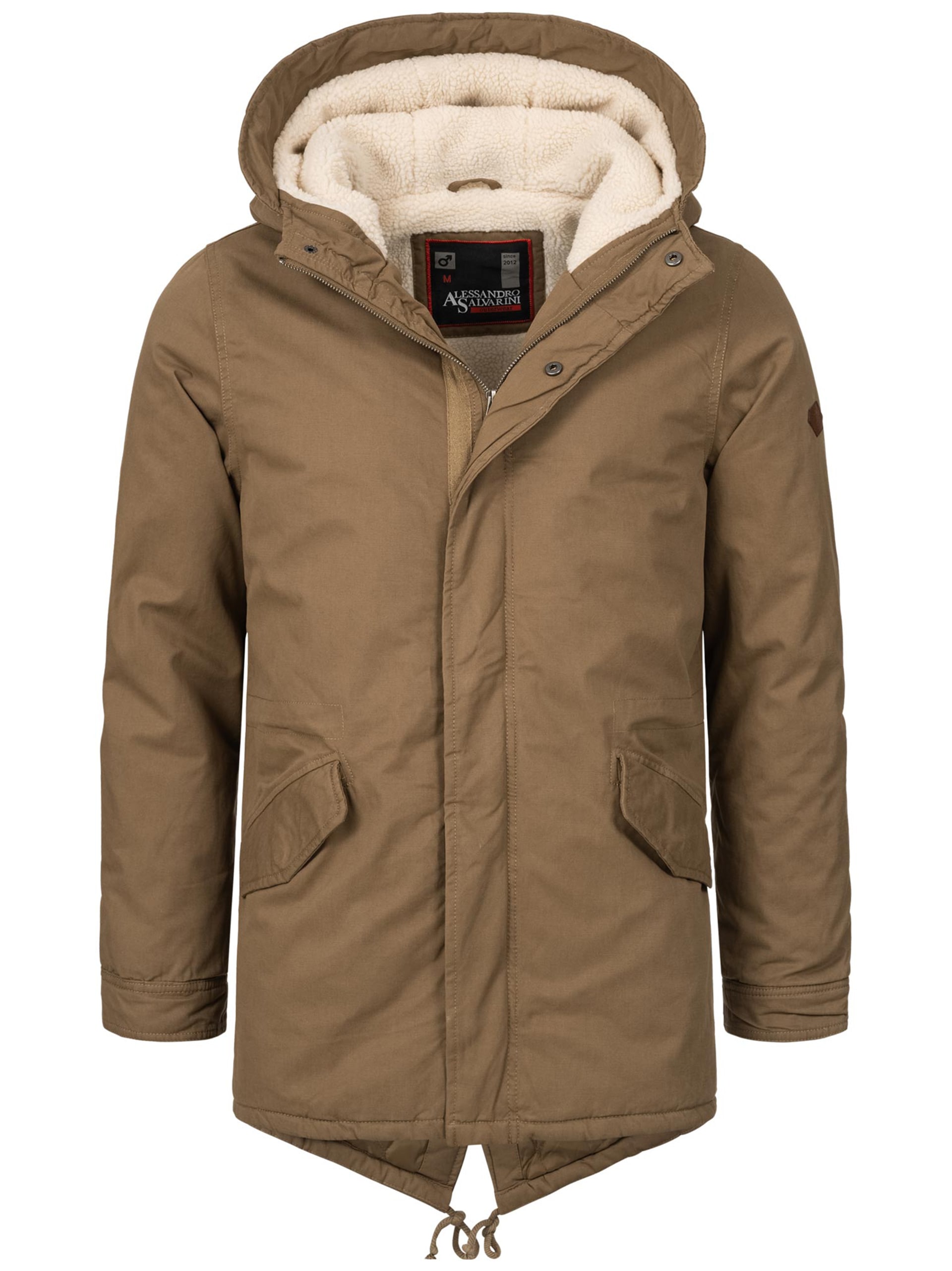 Alessandro Salvarini Winterjacke »A. Salvarini Herren Winter Parka AS138«