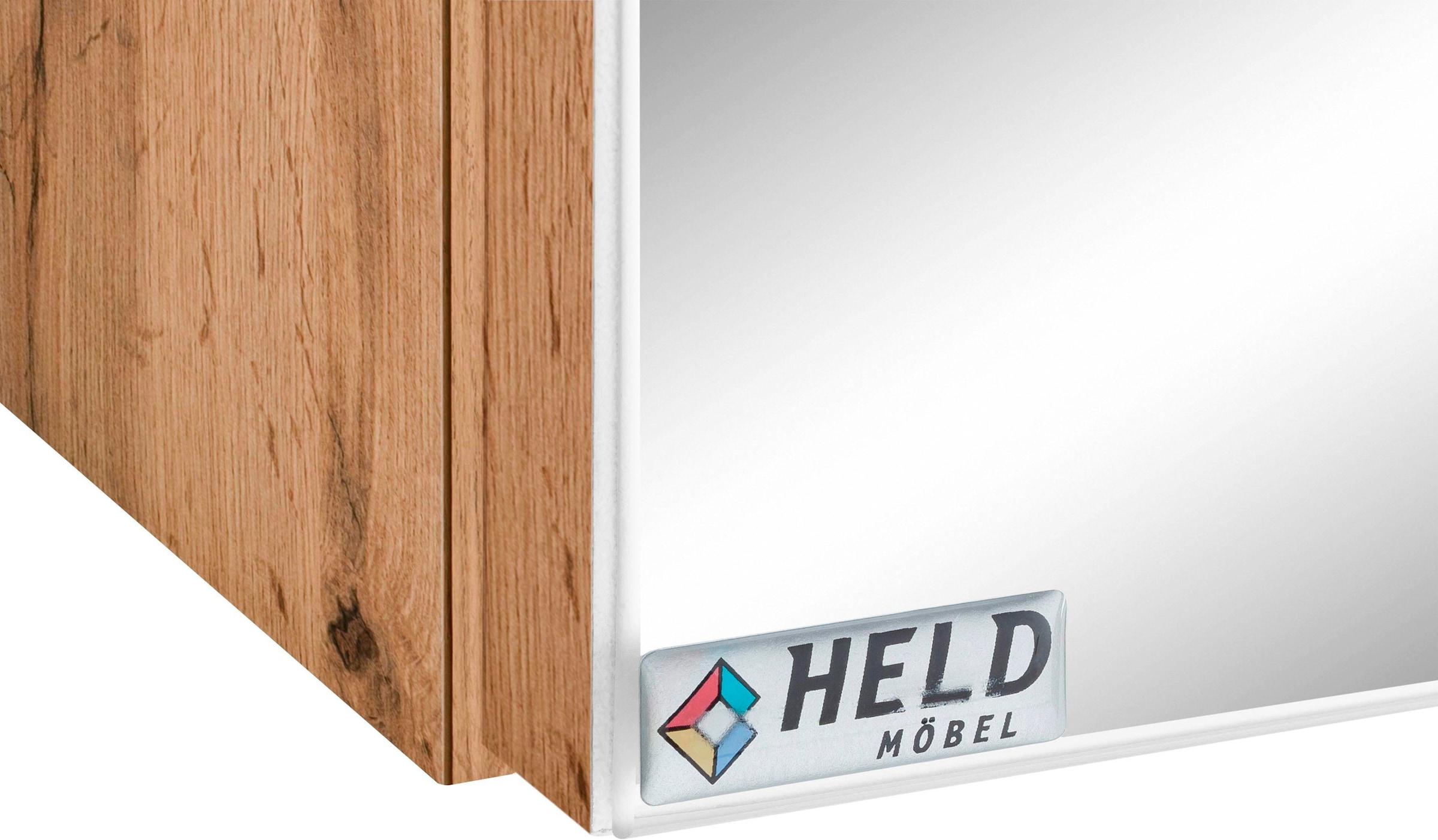 welltime Spiegelschrank »Lucca«, mit LED Beleuchtung