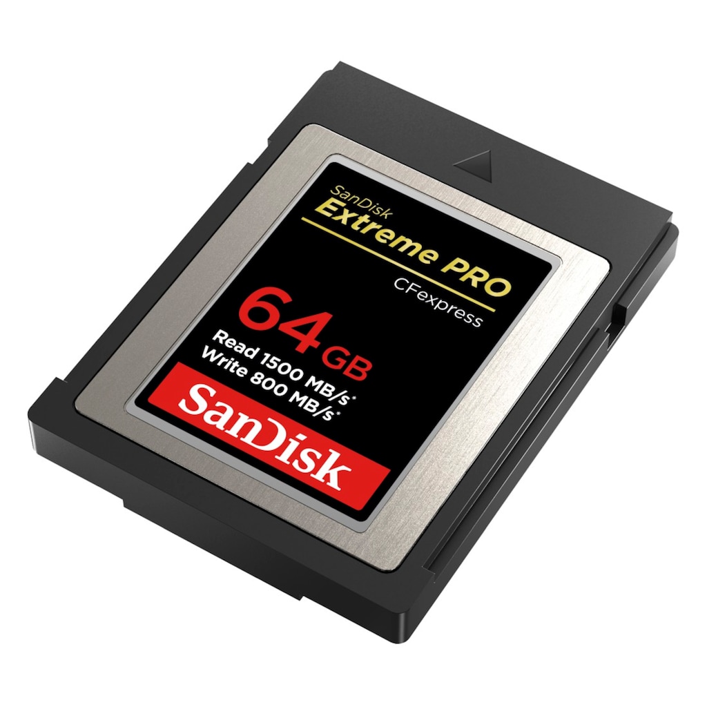 Sandisk Speicherkarte »CF Extreme PRO CFexpress, Typ B«, (1500 MB/s Lesegeschwindigkeit)
