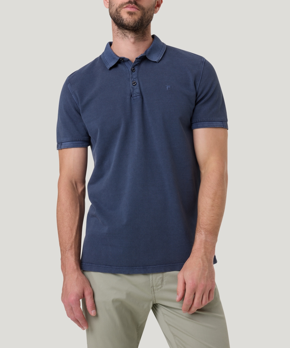 Pioneer Authentic Jeans Poloshirt, mit Logostickerei