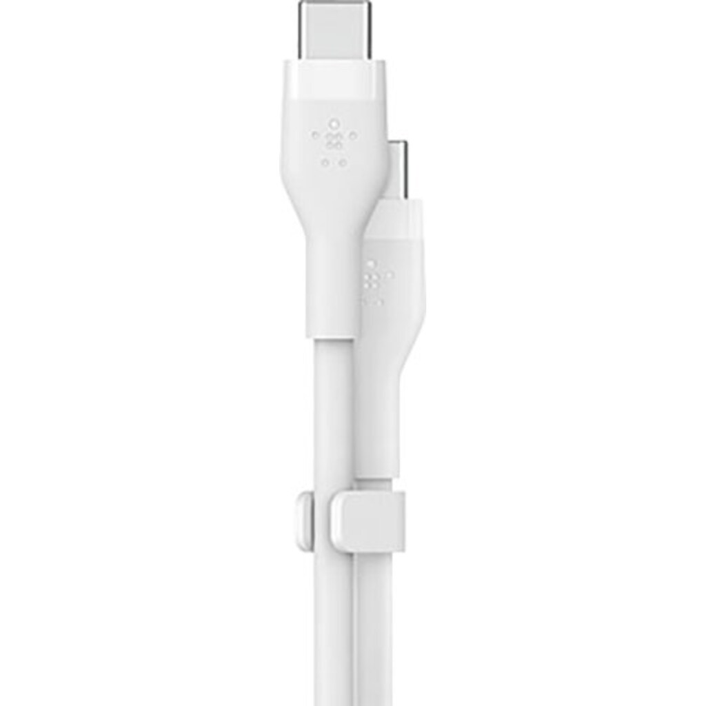 Belkin Smartphone-Kabel »Boost Charge Flex USB-C/USB-C Kabel, Schnellladen bis 60W«, USB-C, USB-C, 200 cm