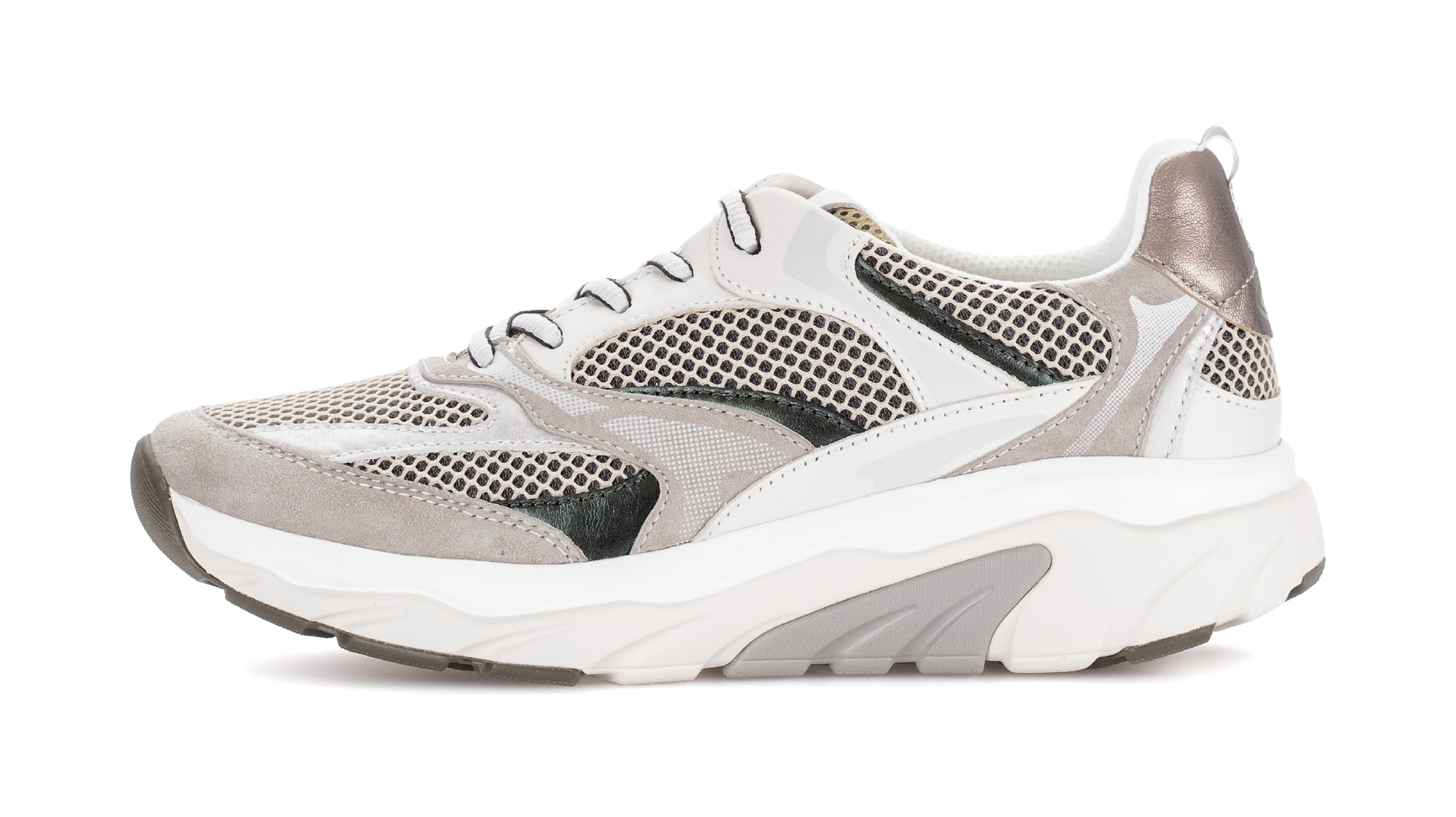 rollingsoft Keilsneaker  , Freizeitschuh, Halbschuh, Schnürschuh mit rollingsoft-Laufsohle