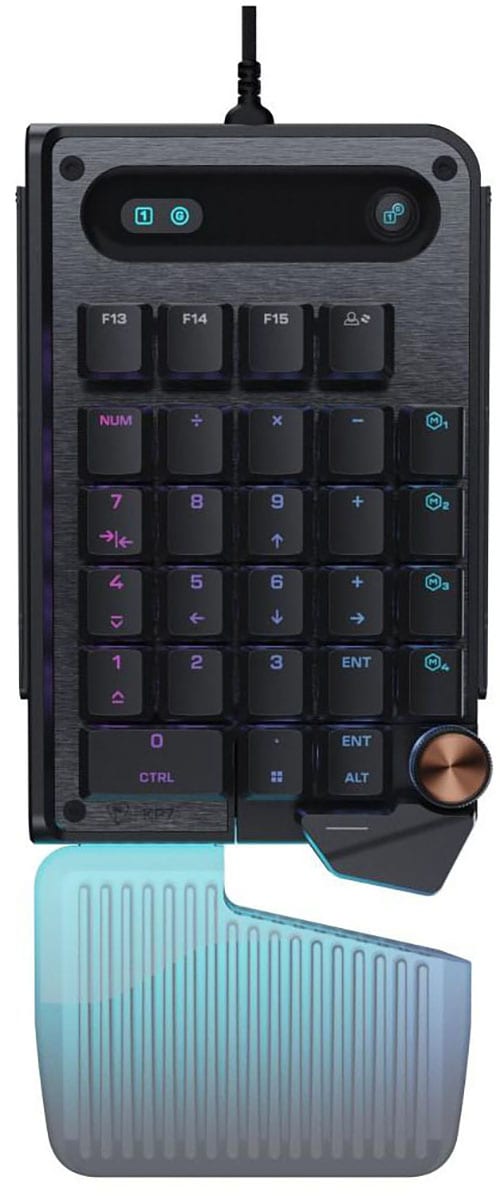 Turtle Beach Gaming-Tastatur »Command KP7« (Angenehmes Tippen | Handgelenkauflage)