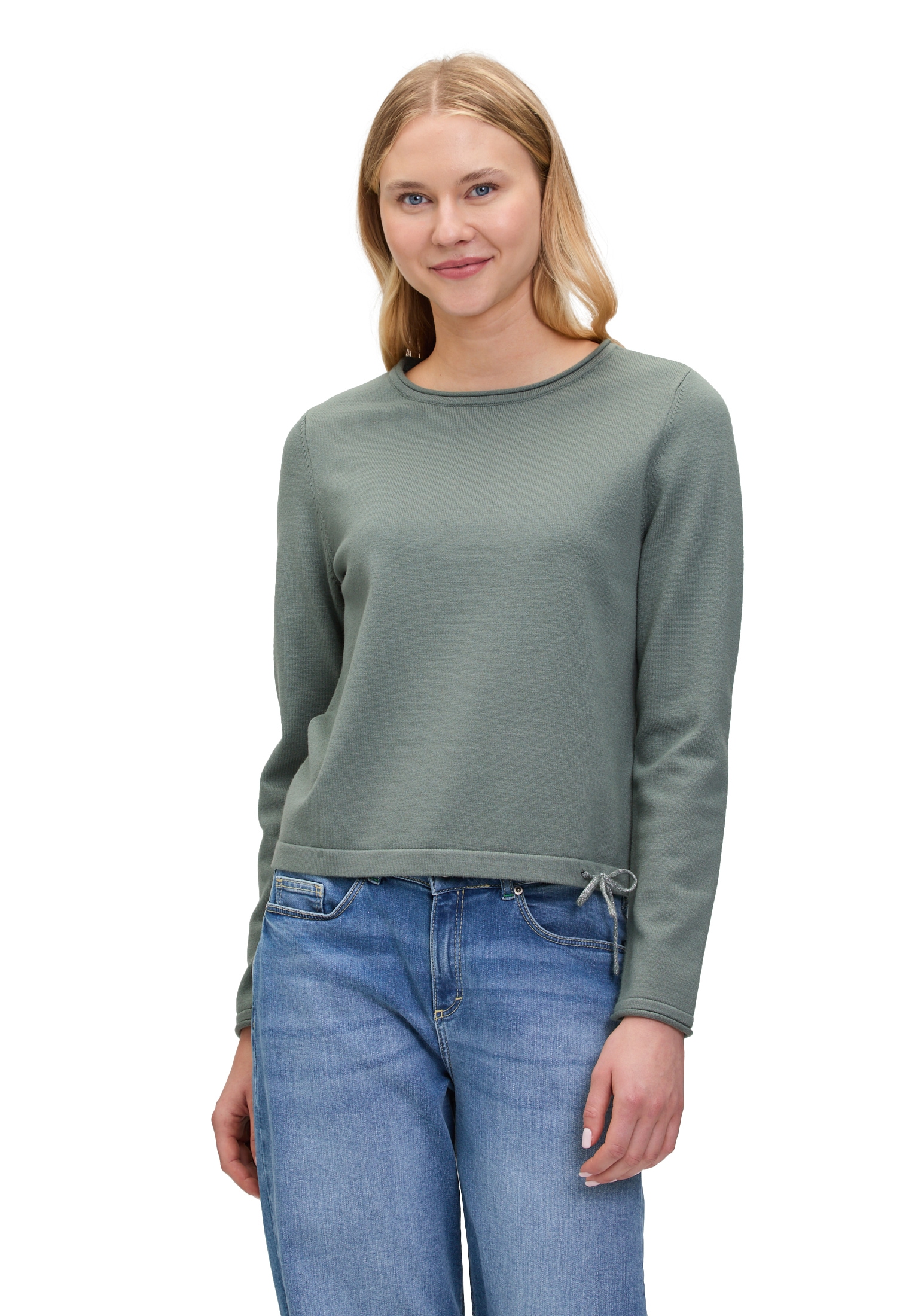Cartoon Strickpullover »Strickpullover mit Rundhalsausschnitt«