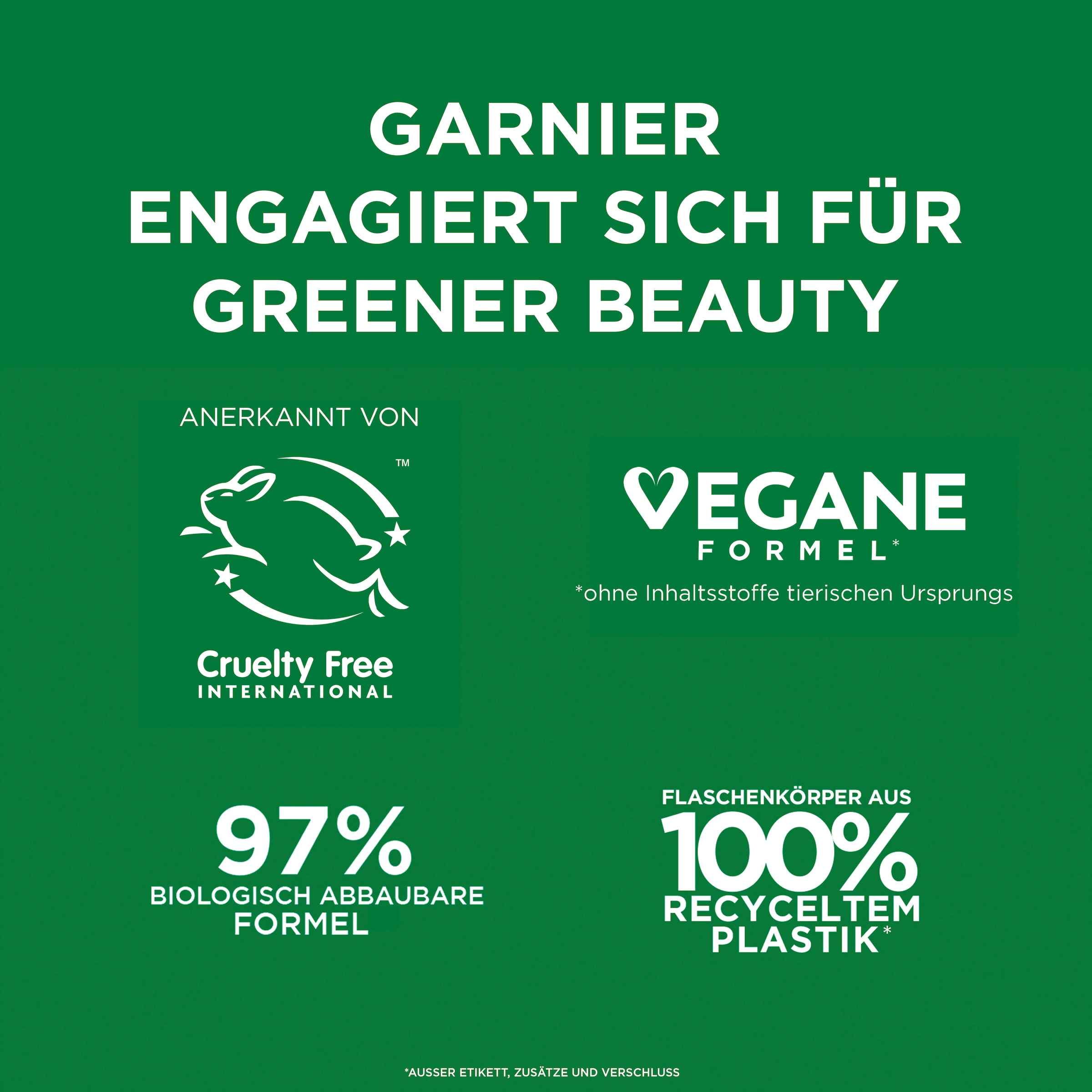 GARNIER Haarshampoo »WAHRE SCHÄTZE REISWASSER RITUAL SHAMPOO« mit Reiswasser und Stärke, ohne Silikone