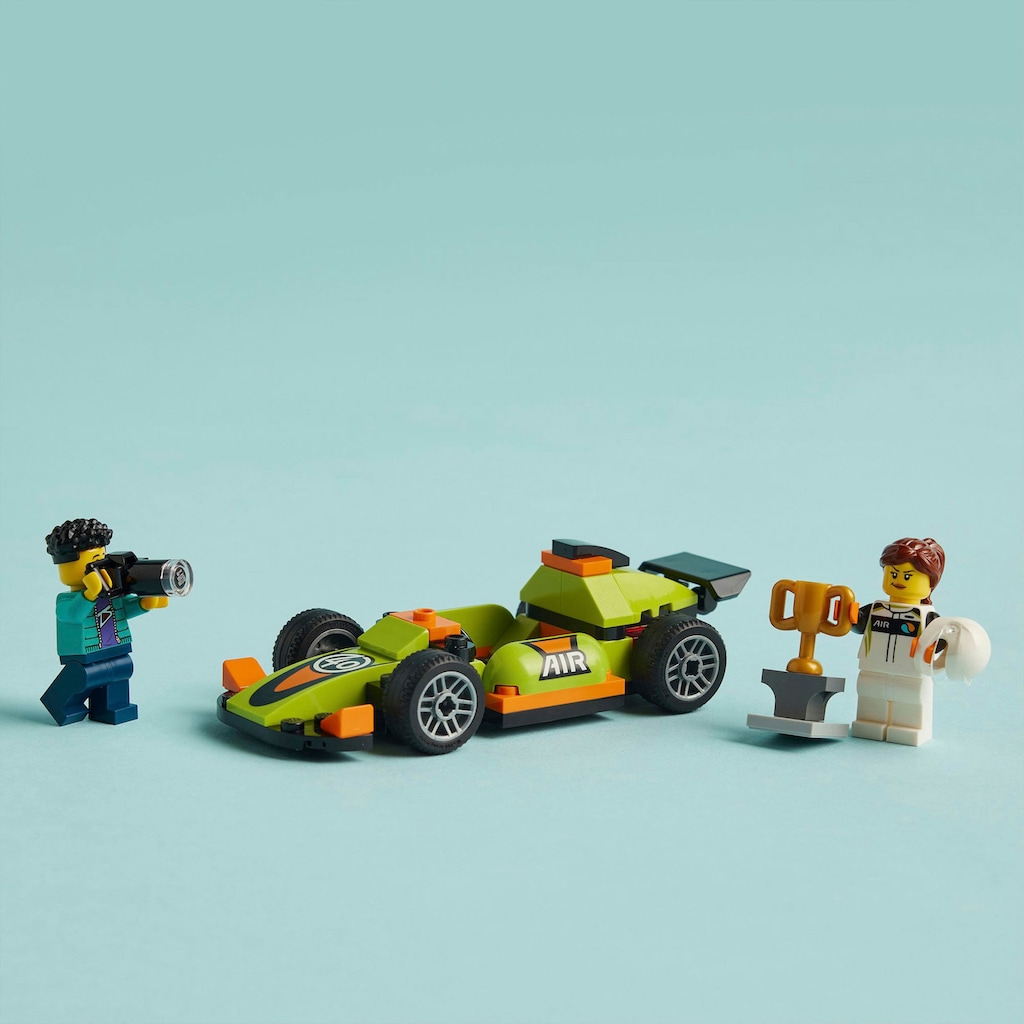 LEGO® Konstruktionsspielsteine »Rennwagen (60399), LEGO City«, (56 St.)