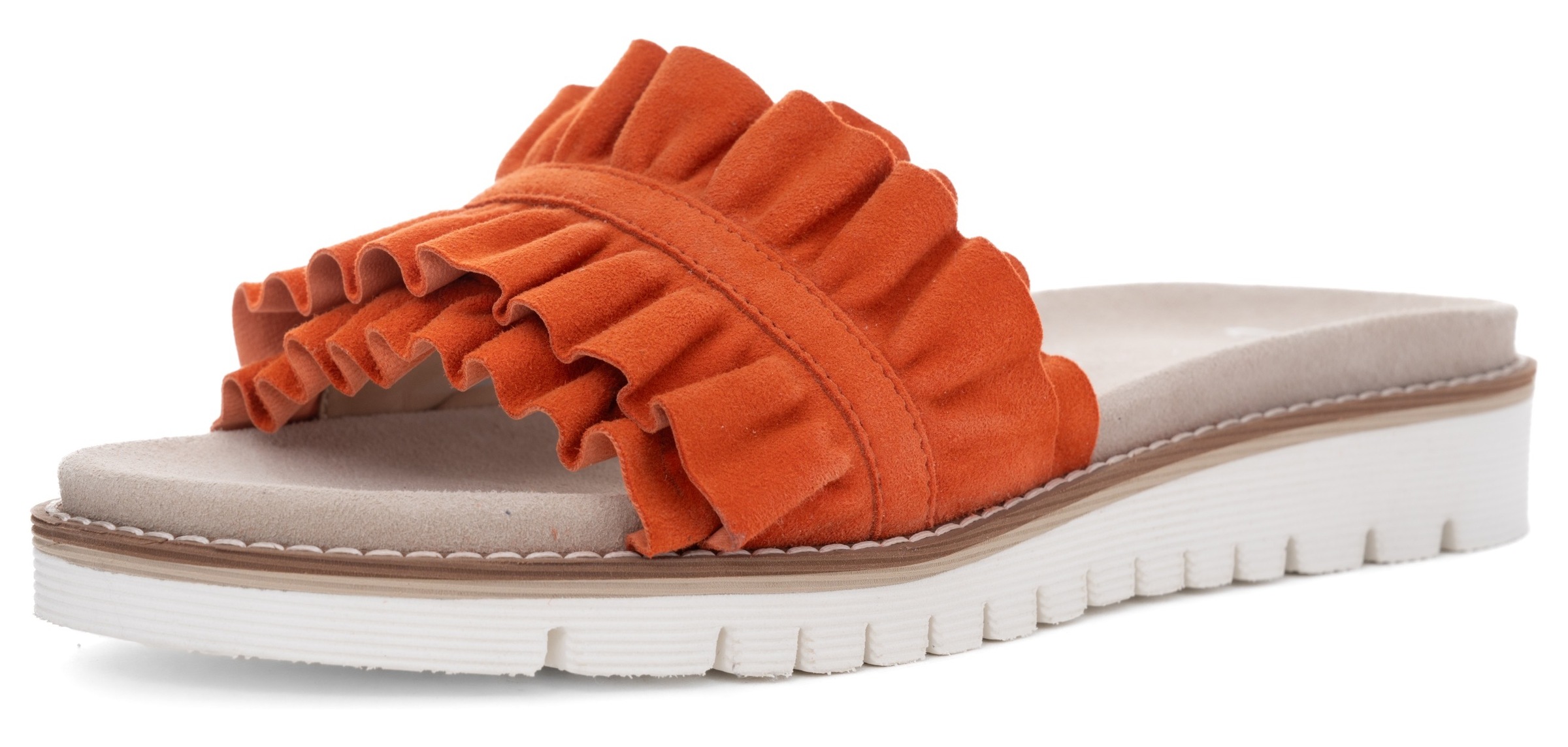 Ara Pantolette »KENT«  , Slides, Flats, Sandale mit geraffter Bandage