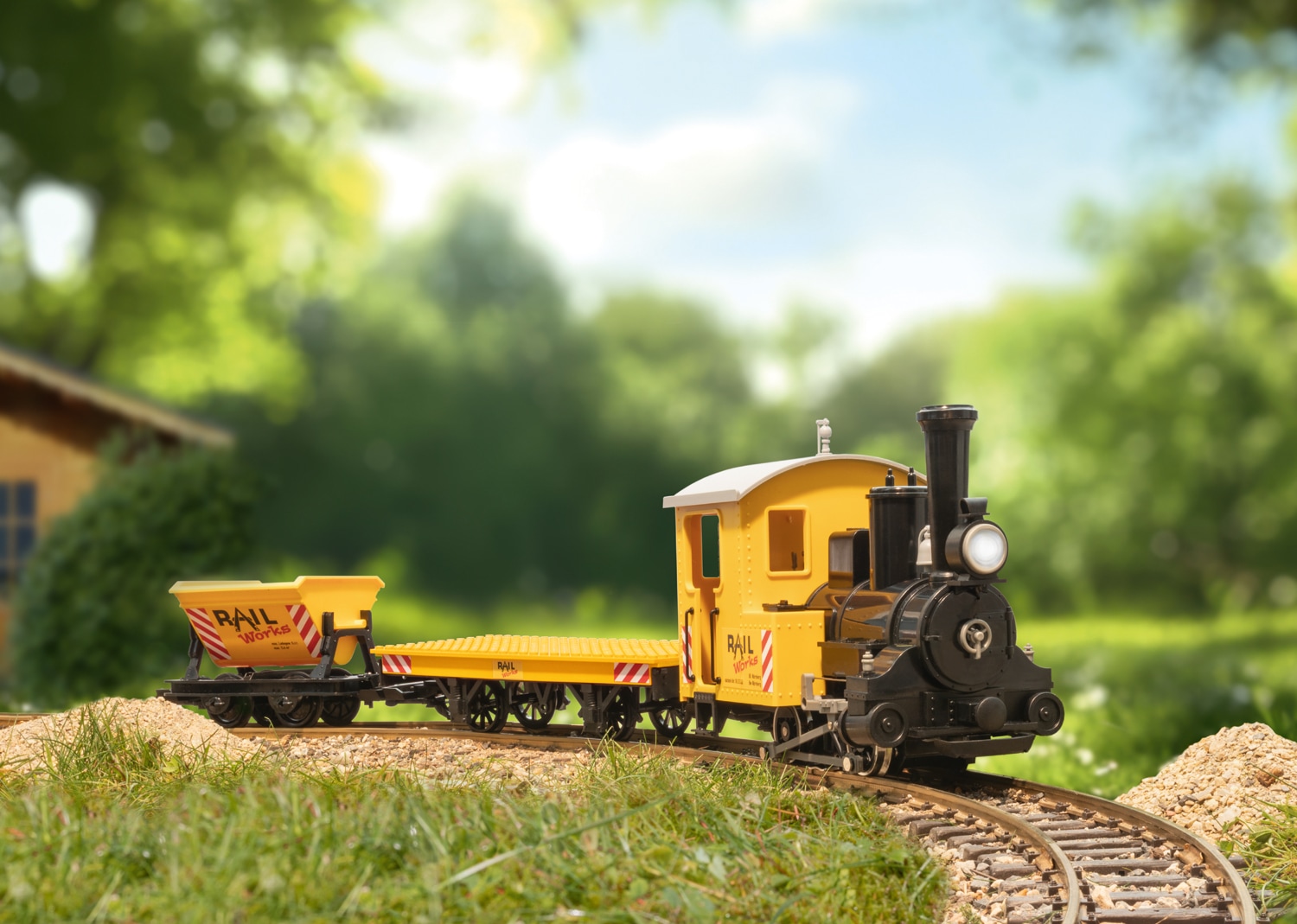 LGB Modelleisenbahn-Set »LGB, Startset Baustelle - L70504« mit Licht