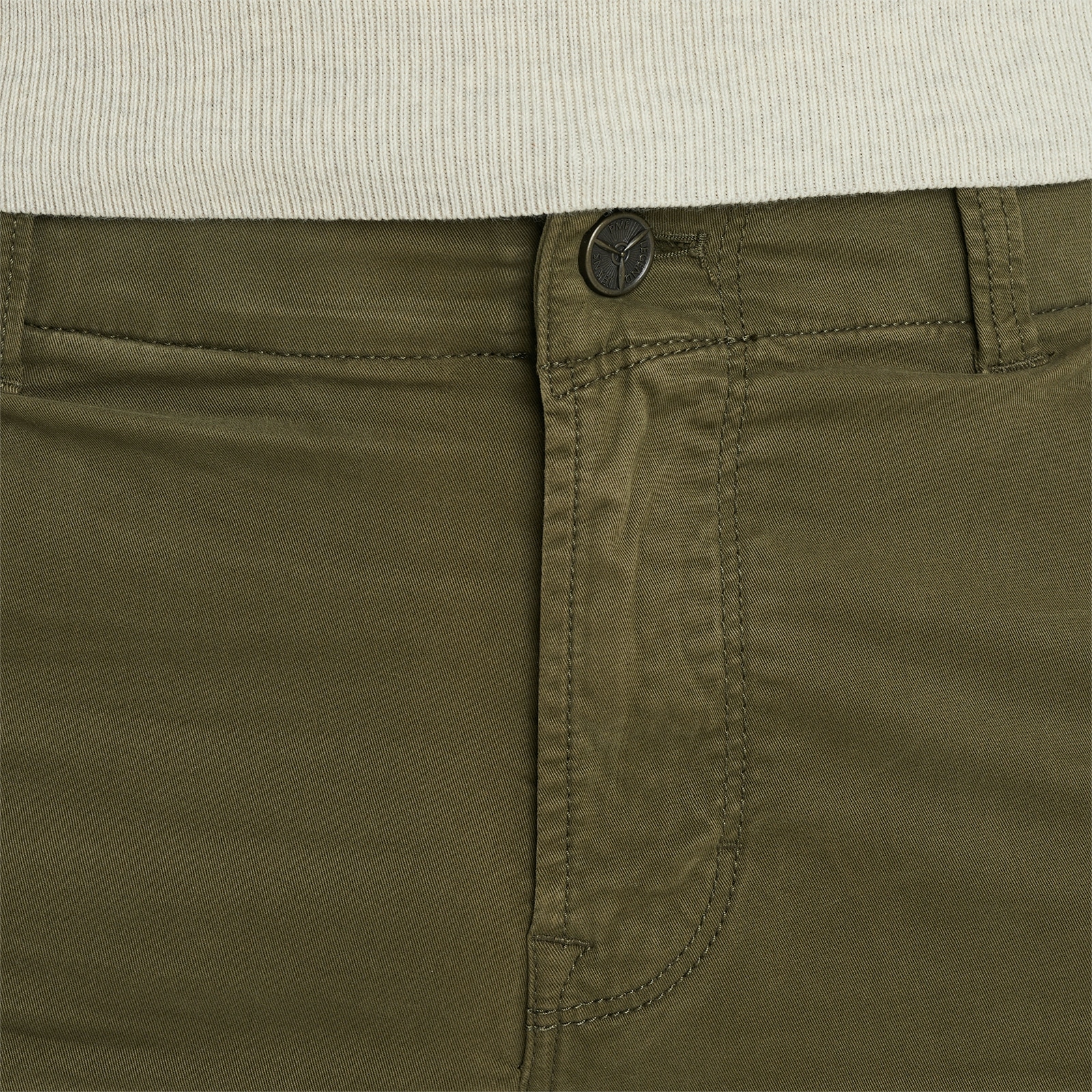 PME LEGEND Cargohose »Nordrop Stretch Twill«  mit Logo Stickerei
