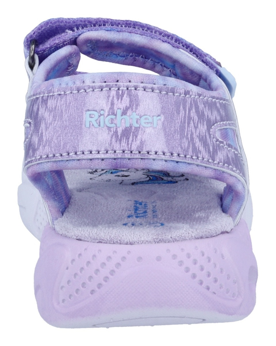 Richter Sandale »Star (Blinki)«  Klettschuh, Blinkschuh, Größenschablone zum Download, mit WMS