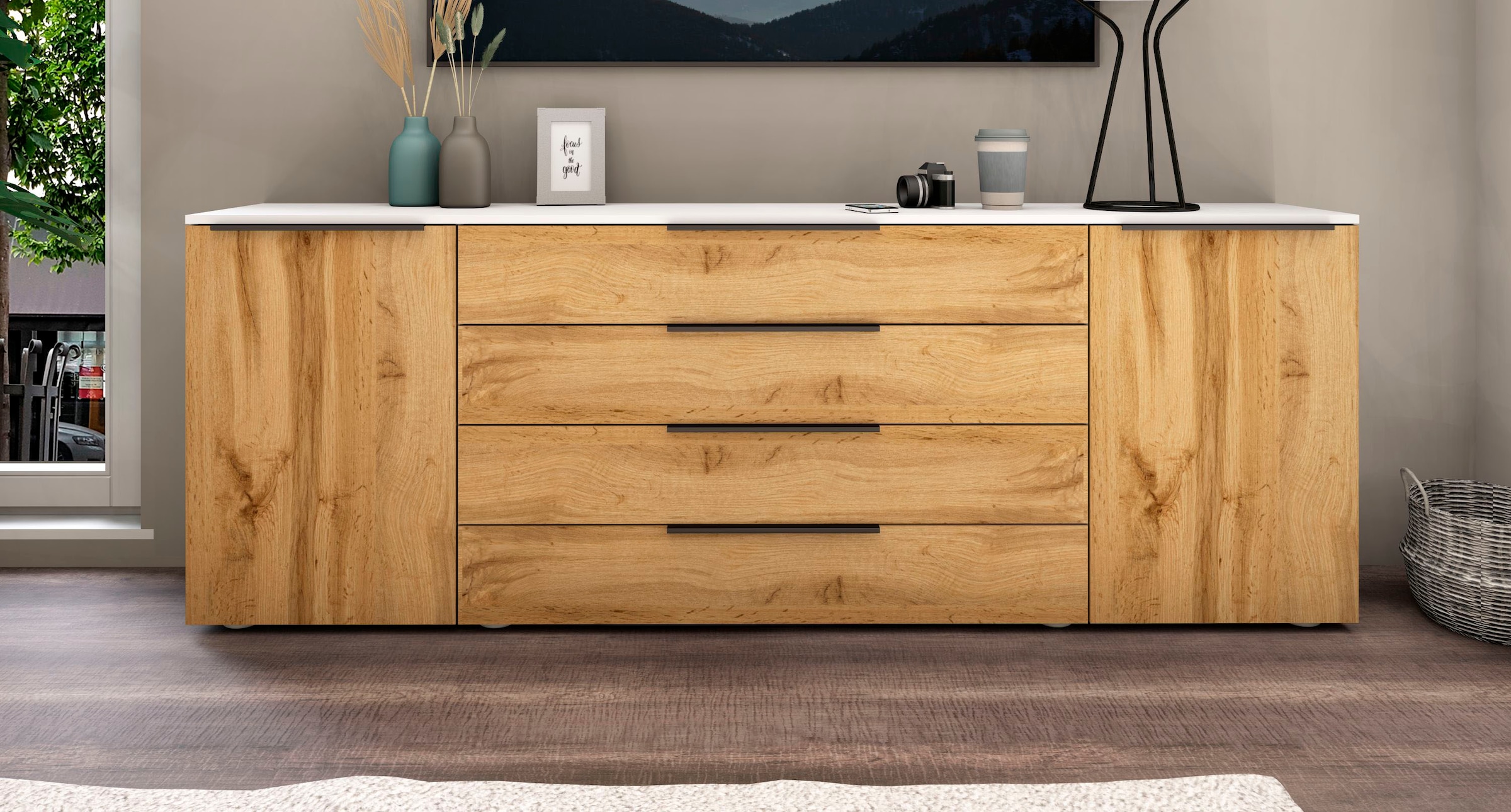 borchardt Möbel Sideboard »Tom«, Breite 200 cm