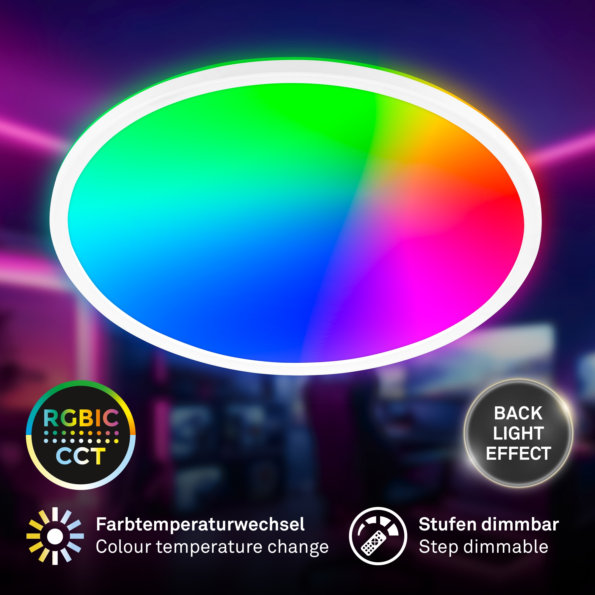 Briloner Leuchten LED Panel »TARA 7694016«