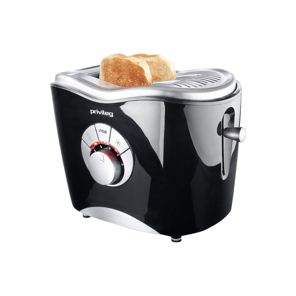 Privileg Toaster »568811«, 2 kurze Schlitze, für 2 Scheiben, 860 W