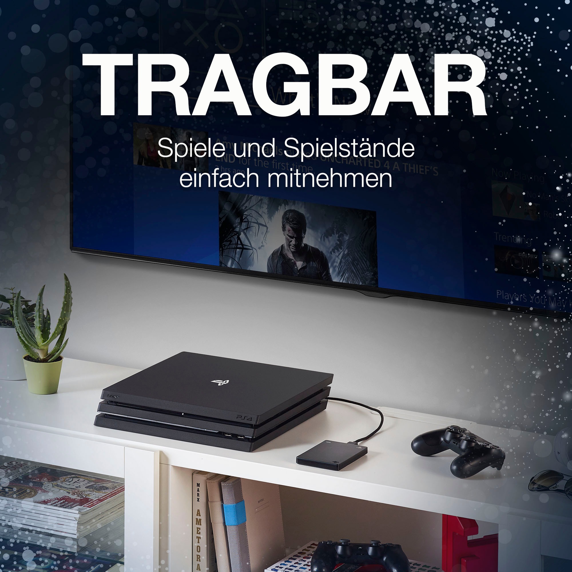 Seagate externe Gaming-Festplatte »Game Drive PS4 STGD2000200«, 2,5 Zoll, Anschluss USB 3.2