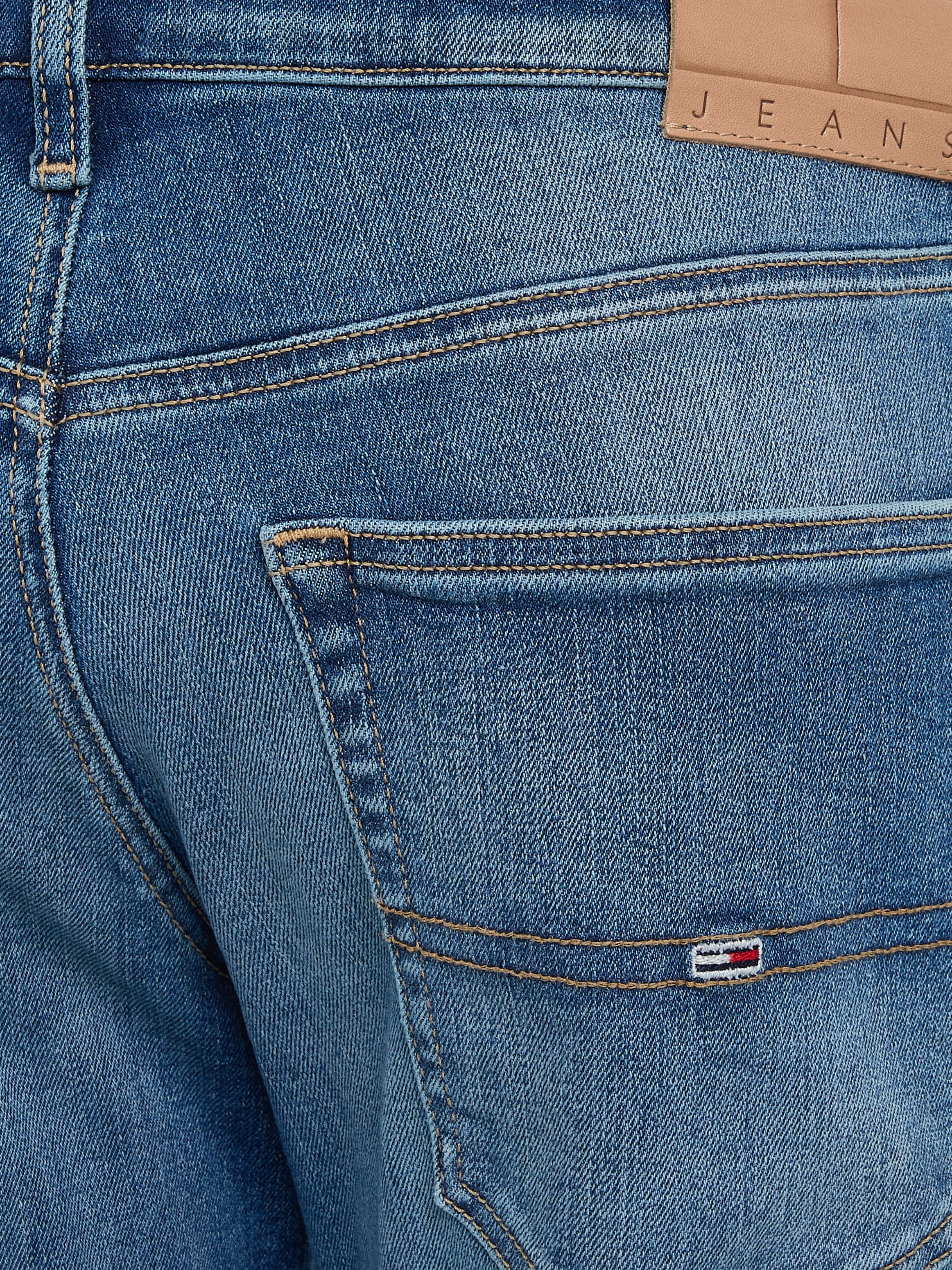 Tommy Jeans Slim-fit-Jeans »SCANTON SLIM«, mit Logoprägung