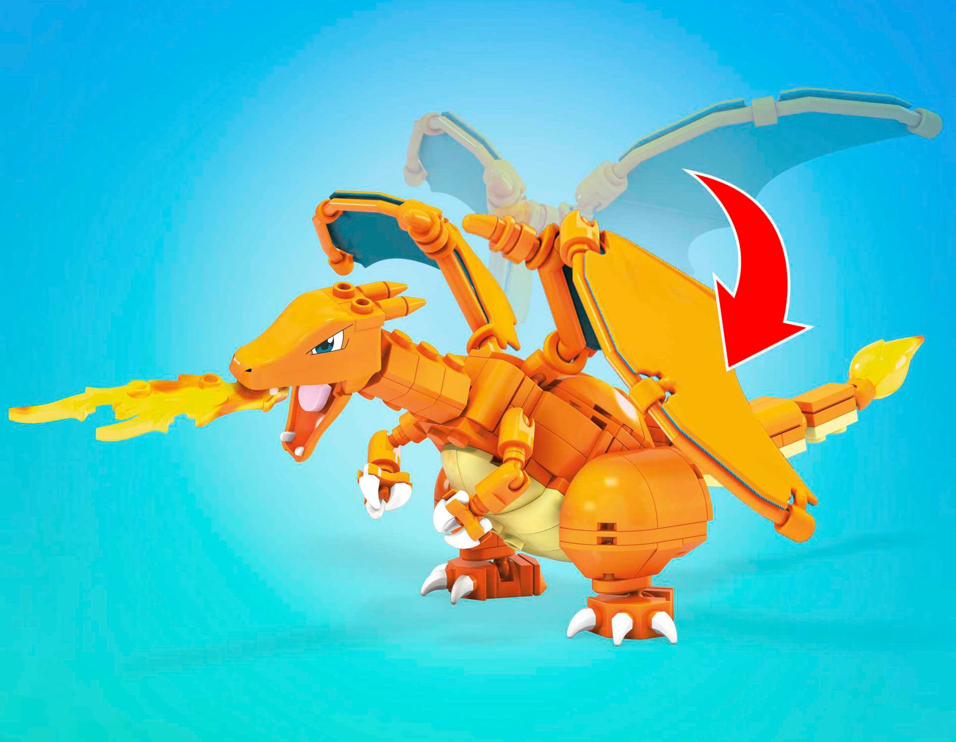 MEGA Spielfigur »Pokémon Charmander Set«, zum Evolution bei Zusammenbauen