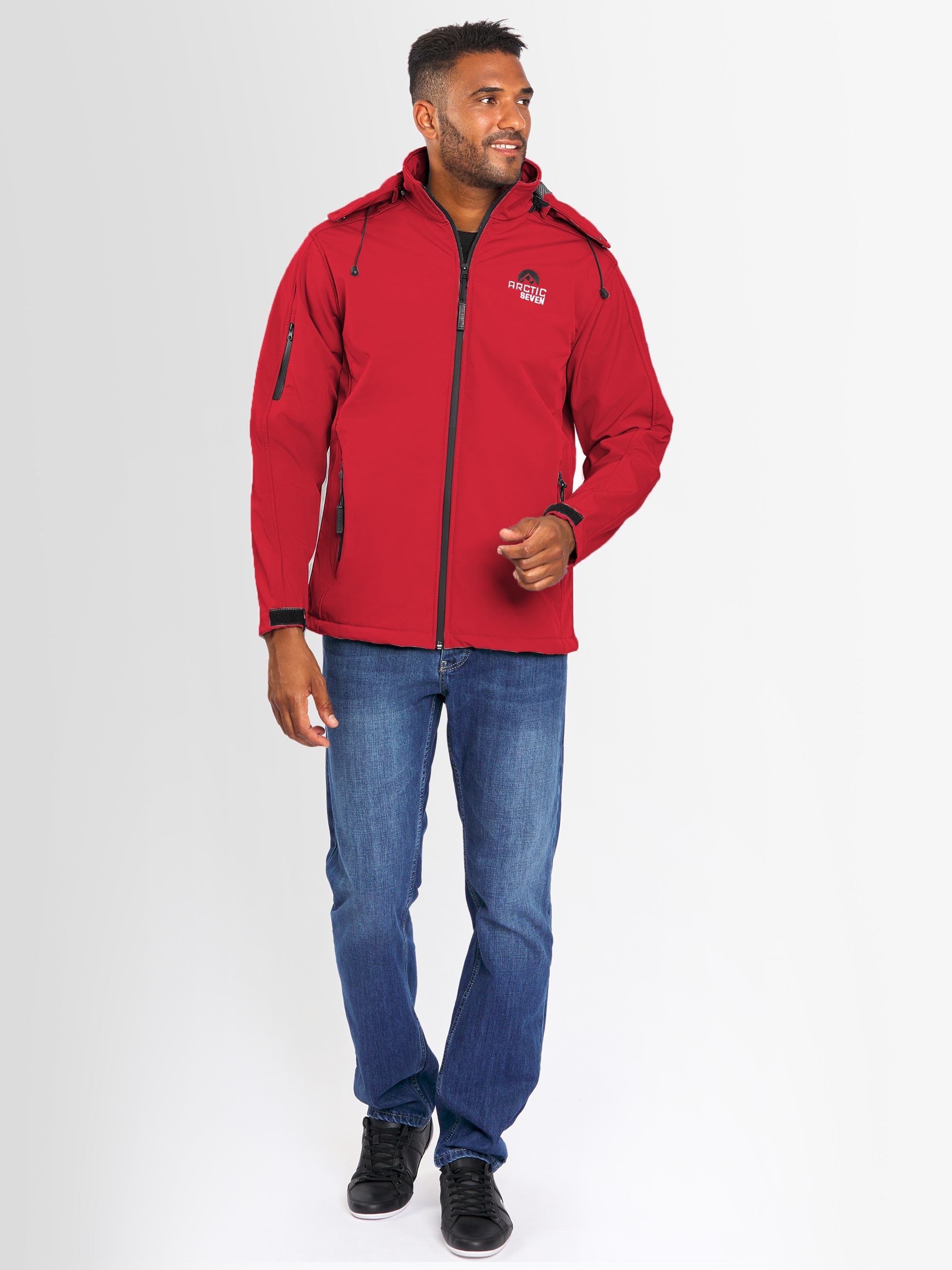 Arctic Seven Softshelljacke »Arctic Seven Herren Softshell Jacke AS087«