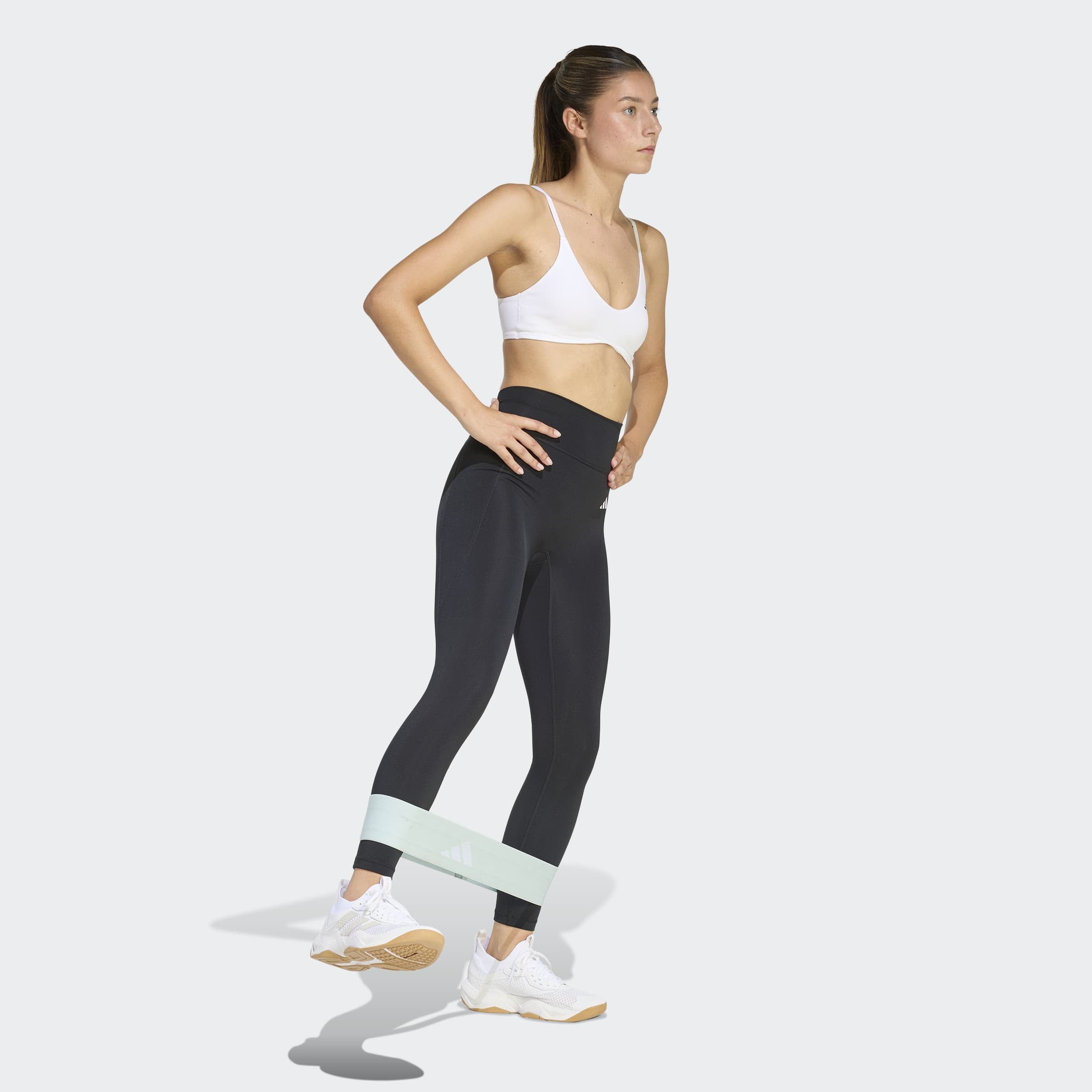 adidas Performance Sport-BH »LEICHT STÜTZENDER OPTIME ESSENTIALS WORKOUT BH« ohne Bügel, für Erwachsene, aus Polyester und Elasthan