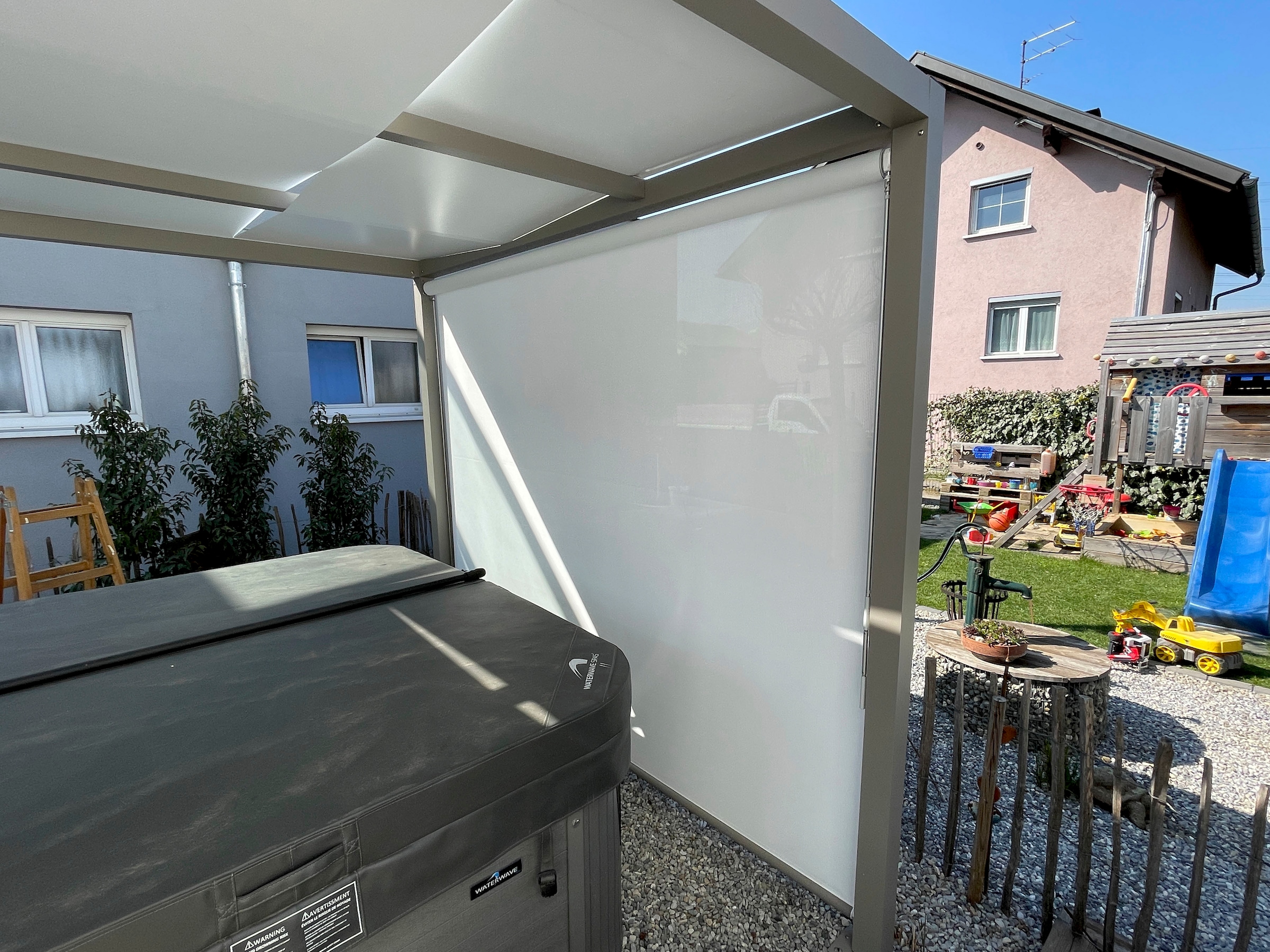 Ximax Seitenmarkise, für Pergola Verona 3x3 oder 3x4 m