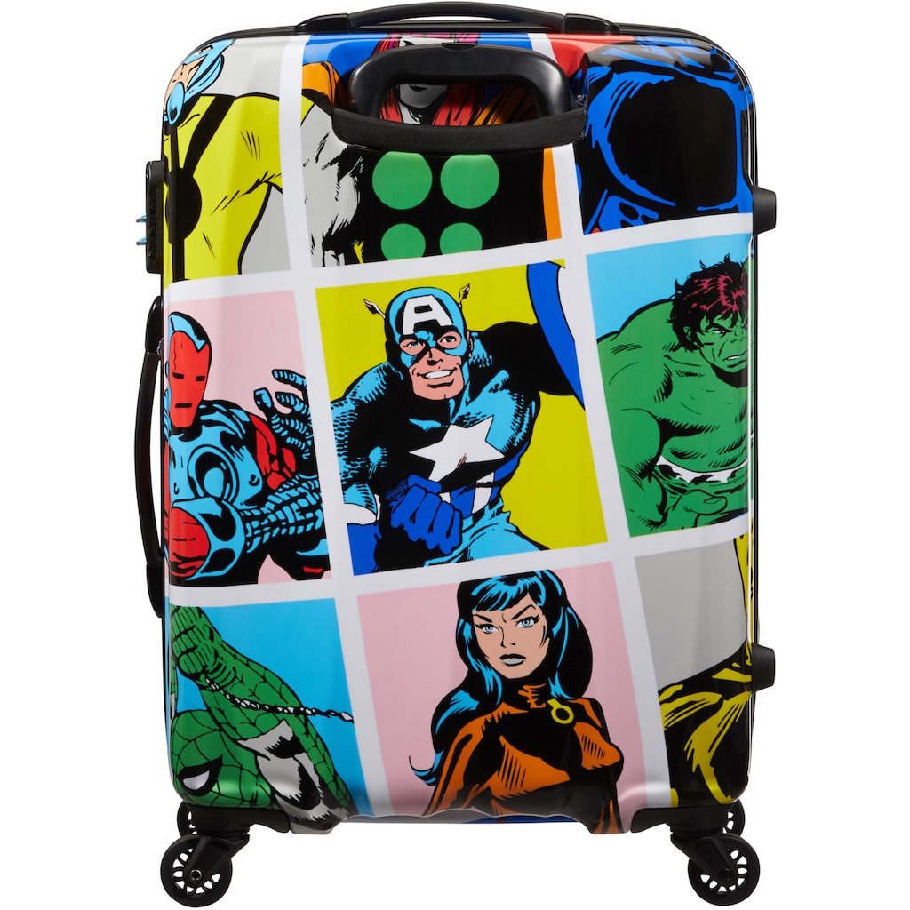 American Tourister® Hartschalen-Trolley »Marvel Legends, Marvel Pop Art, 65 cm«, 4 Rollen