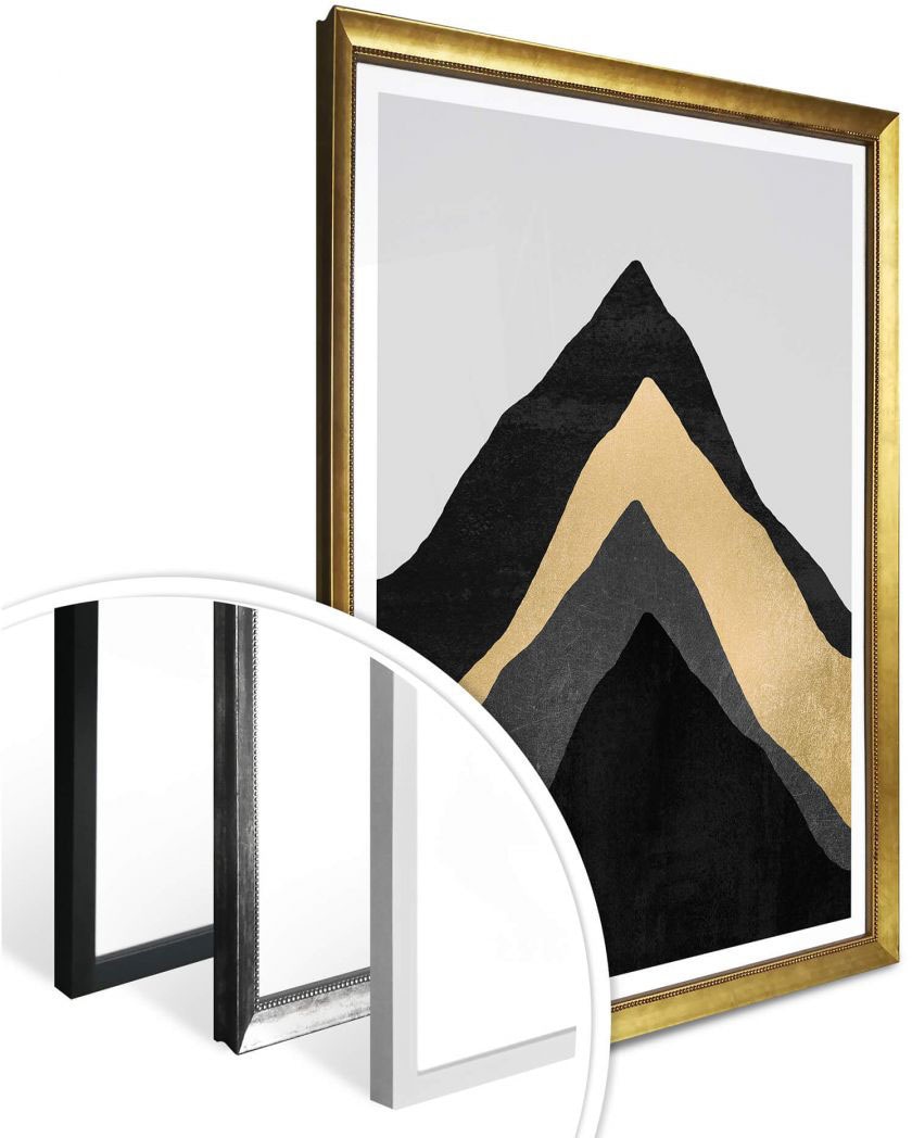 kaufen St.) Berge, Raten (1 auf »Vier Wall-Art Poster Berge«,
