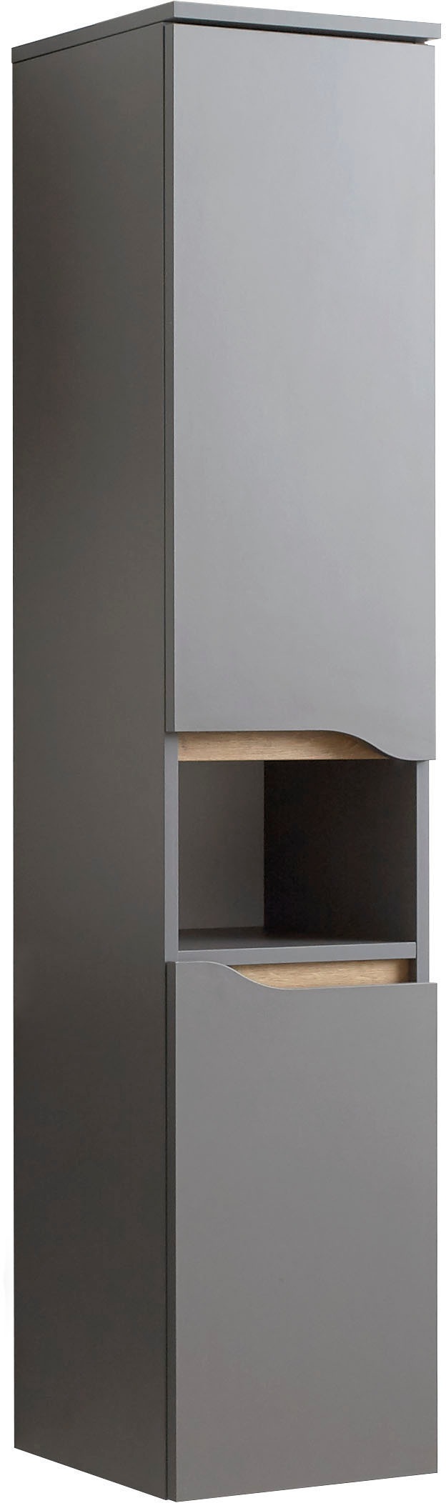 Saphir Badmöbel-Set »Quickset 3-teilig, Waschbeckenunterschrank mit LED-Spiegel« 3 Stk. tlg.