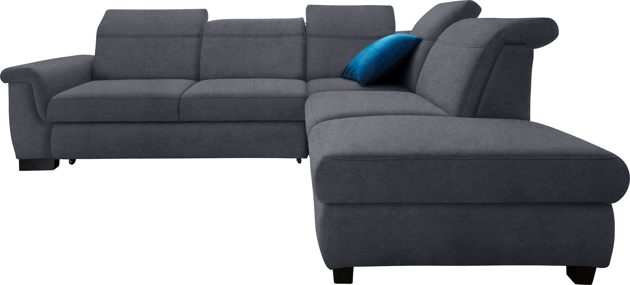 DOMO collection Ecksofa »Sully komfortables Sofa, OTTOs Choice, L-Form«, wahlweise mit Bettfunktion und Kopf- bzw. Rückenverstellung