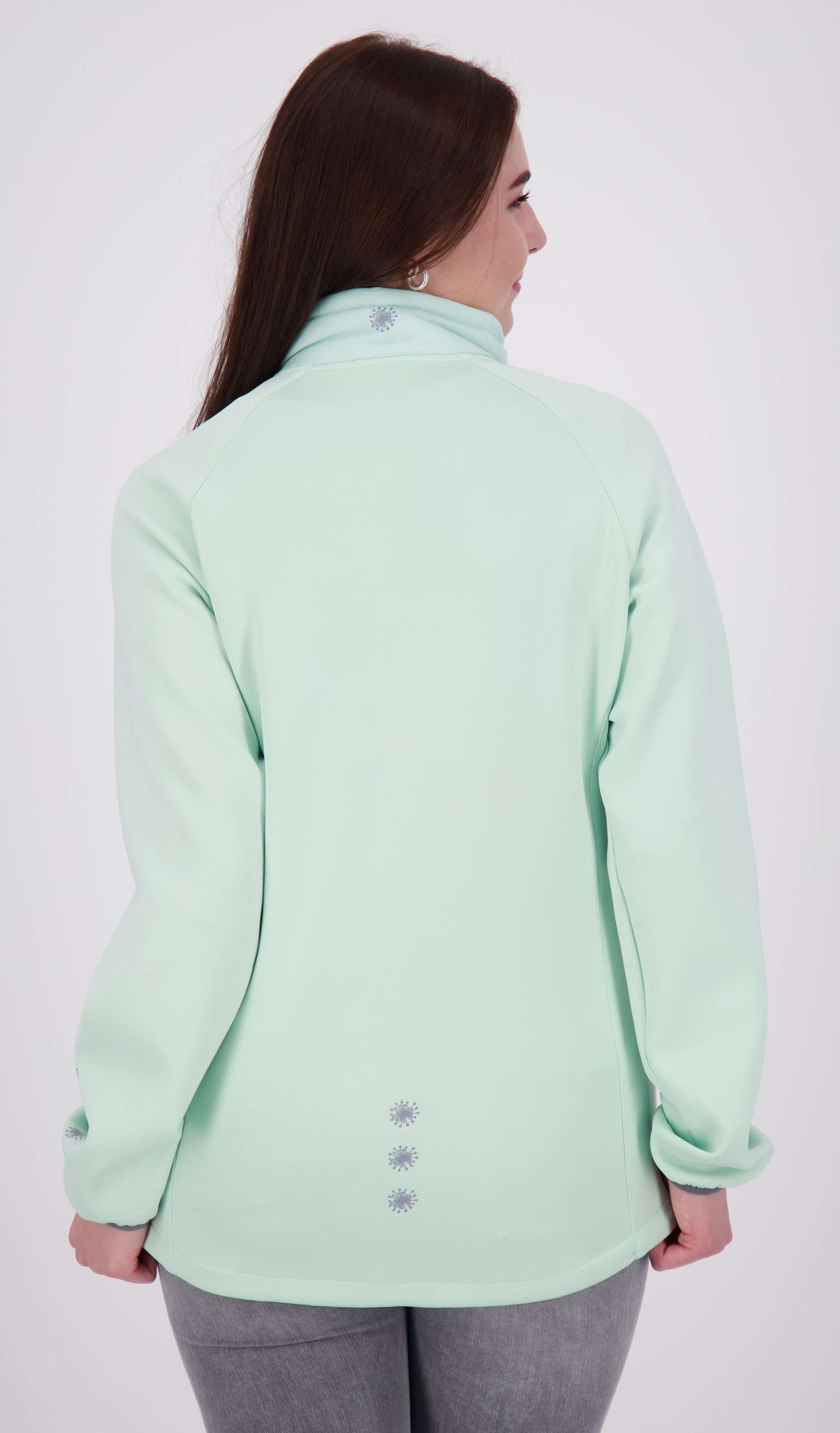 LPO Fleecejacke »EDINA V WOMEN«, weiche Hybrid-Fleecejacke in traditioneller Optik