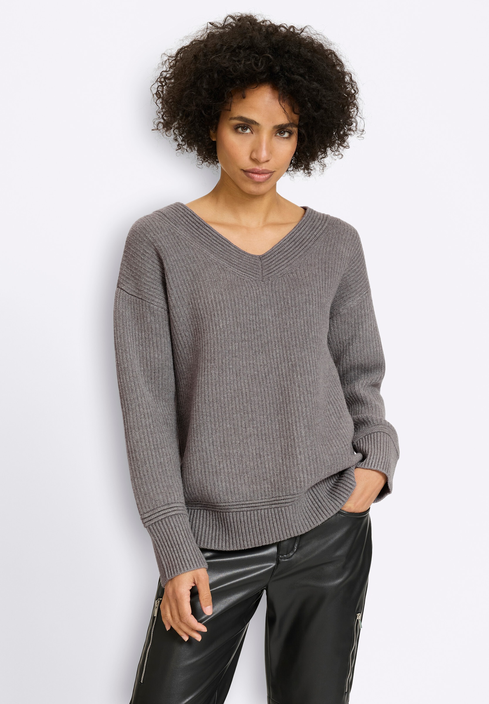 heine Strickpullover »Pullover Pullover mit Strickmuster«