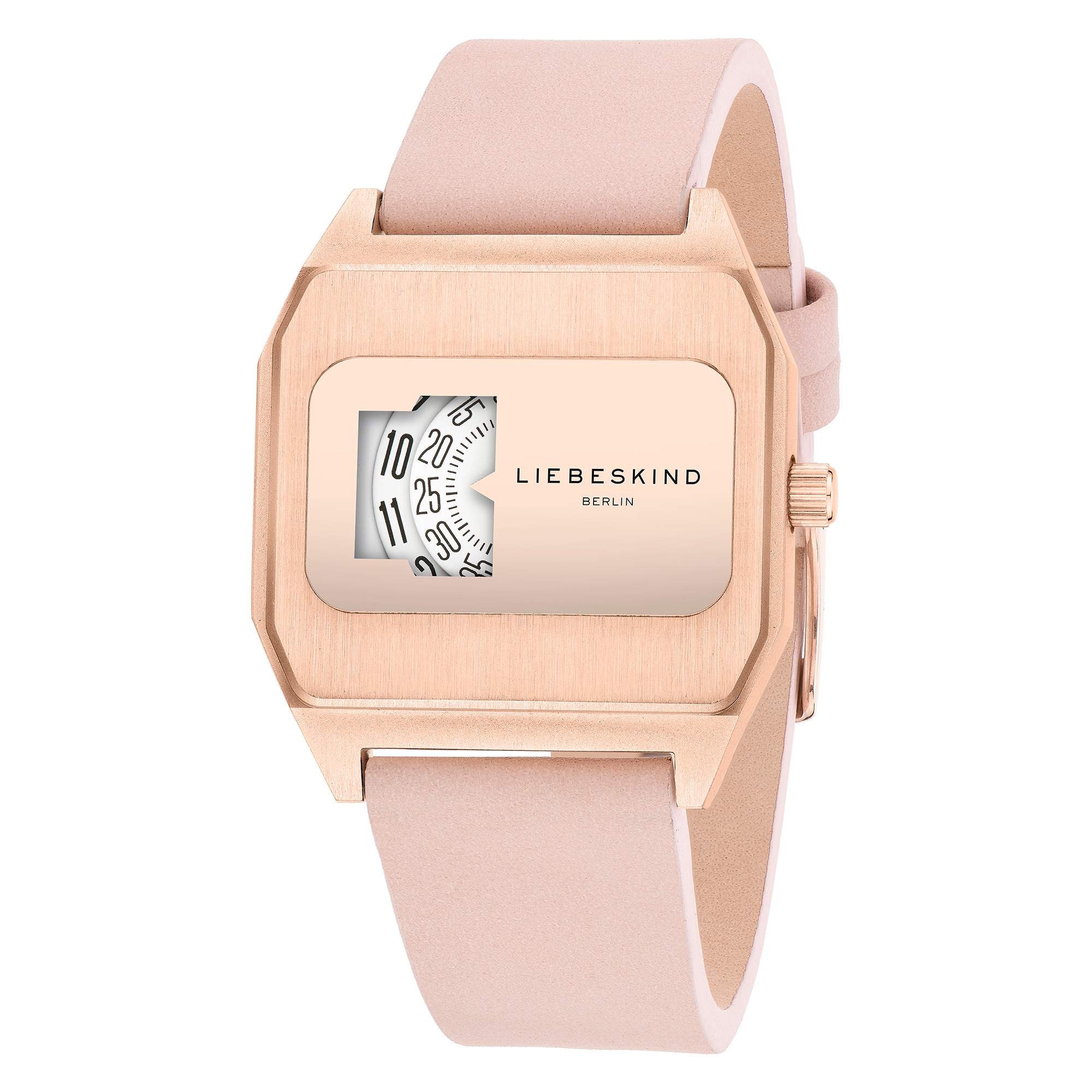 Liebeskind Berlin Quarzuhr »Vinyl Vision« Armbanduhr, Damenuhr, Lederarmband, analog