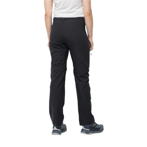 Jack Wolfskin Zip-off-Hose »ACTIVE TRACK ZIP OFF PANTS W«, lange Hose und Shorts in einem