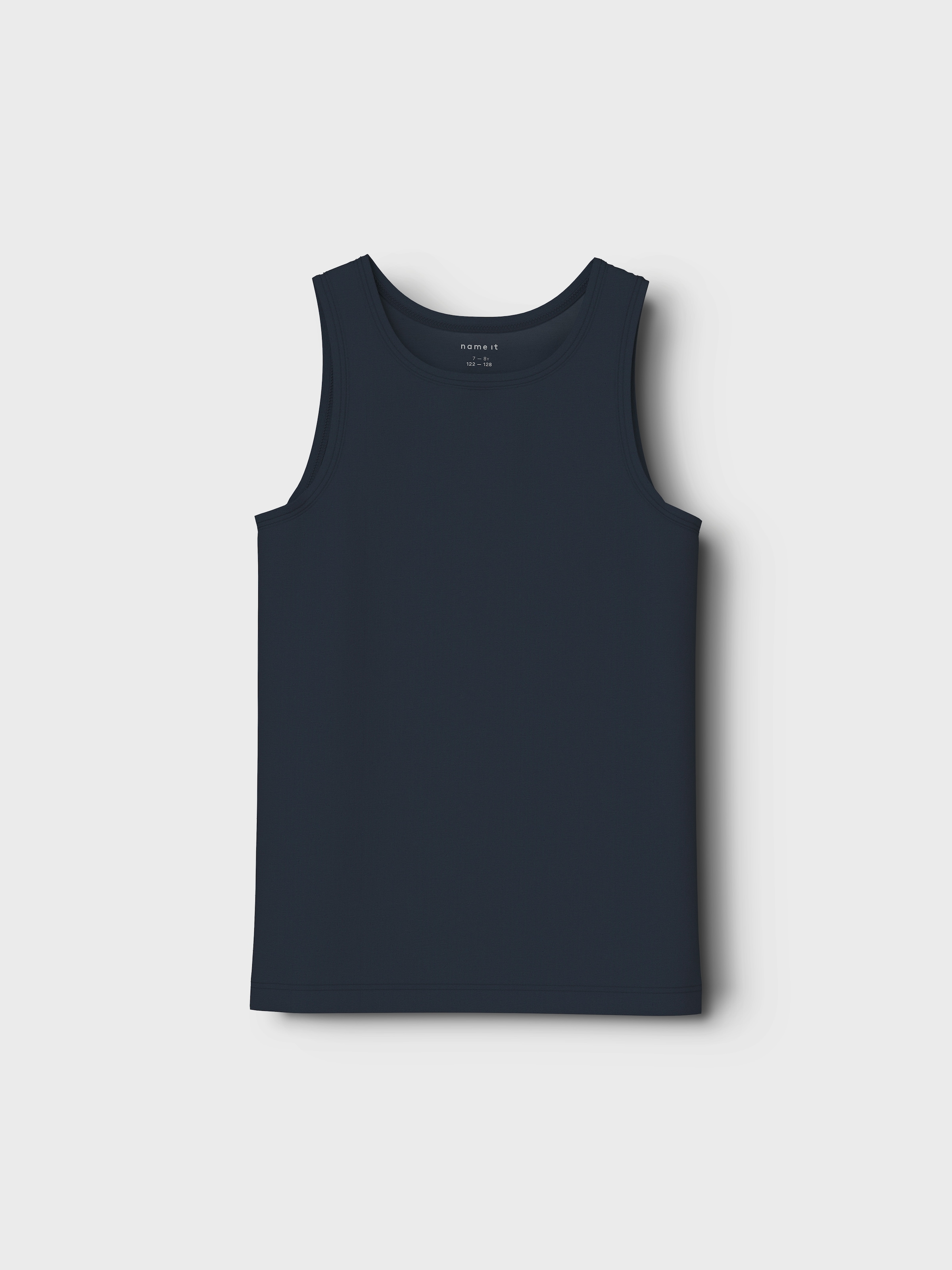 Name It Unterhemd »NKMTANK TOP 2P DARK GREY MEL SKULL NOOS«, (Set, 2 St.)